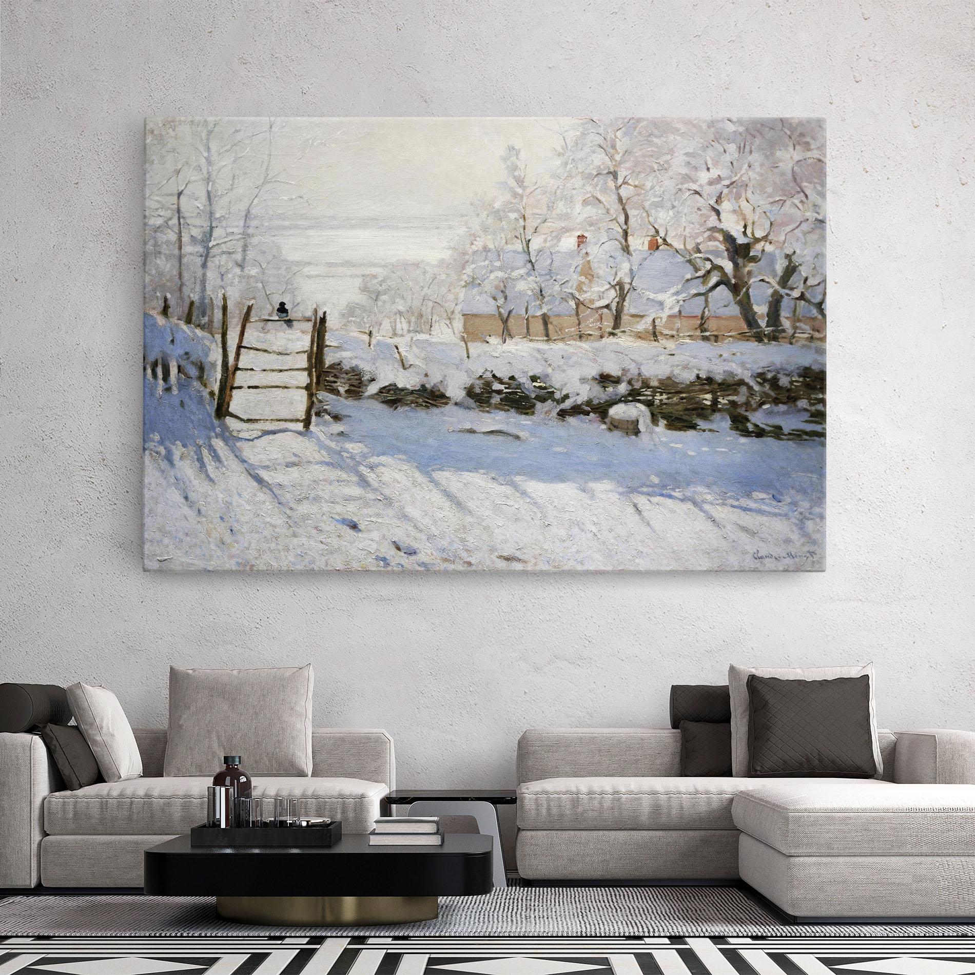 Leinwandbild The Magpie mockup 2