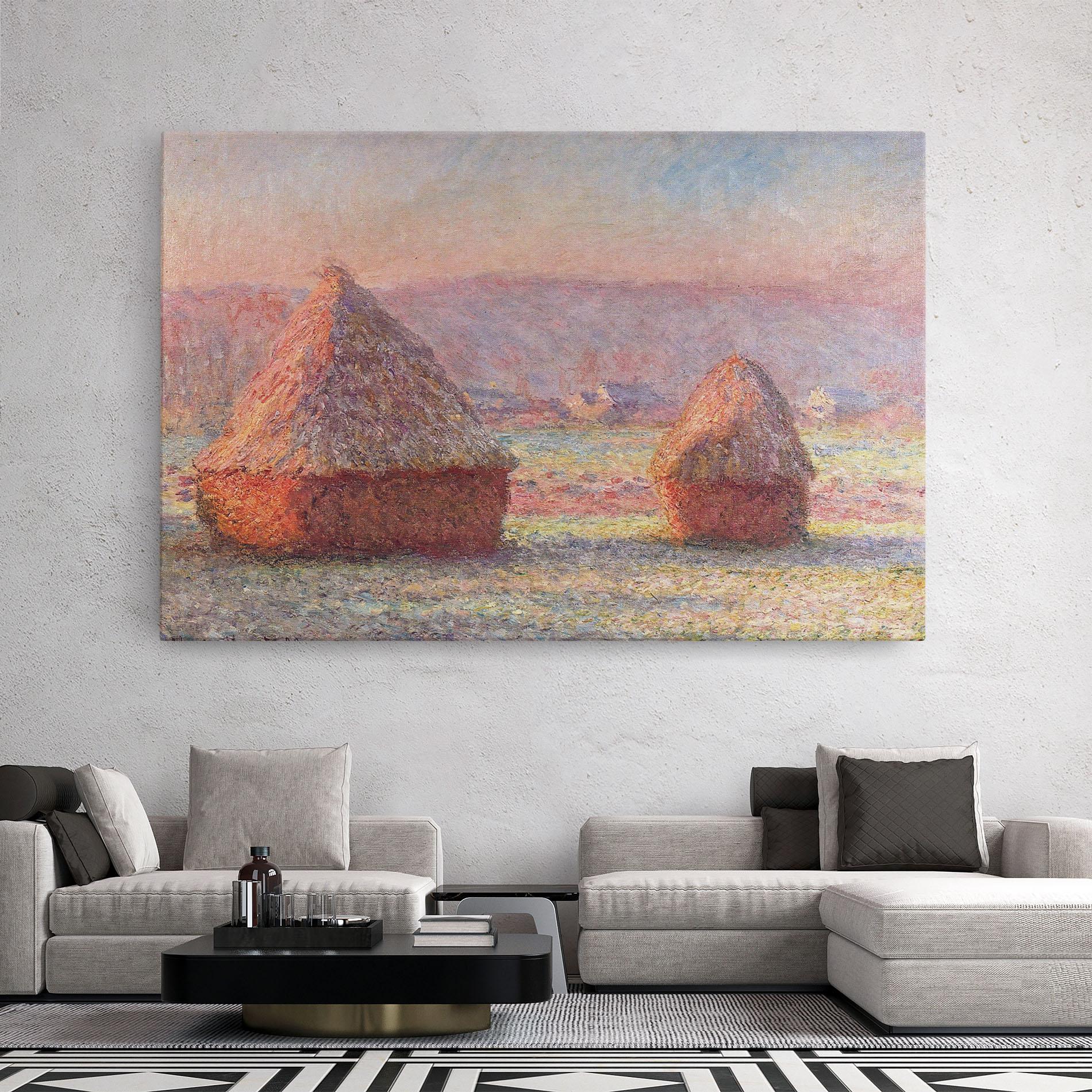 Leinwandbild White Frost mockup 2