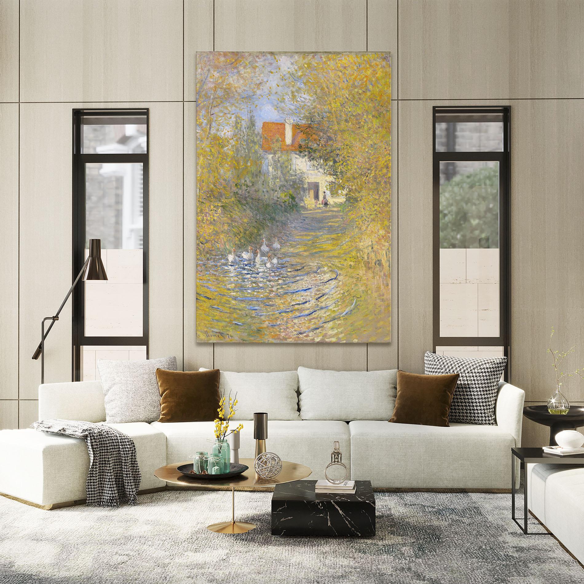 Leinwandbild The Geese mockup 2