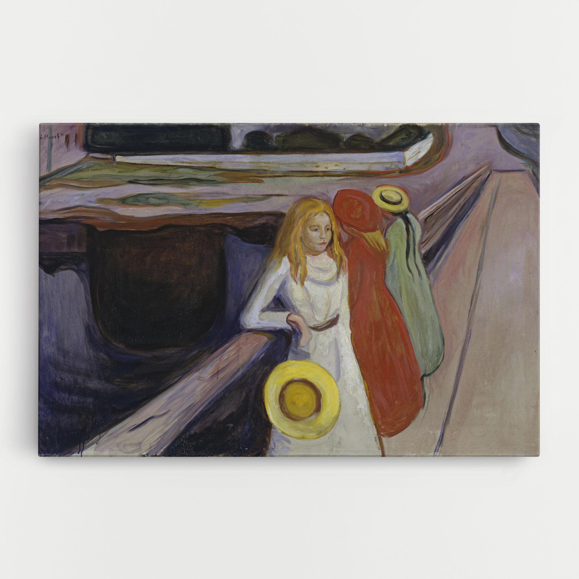 Leinwandbild Bridge Girls mockup 0