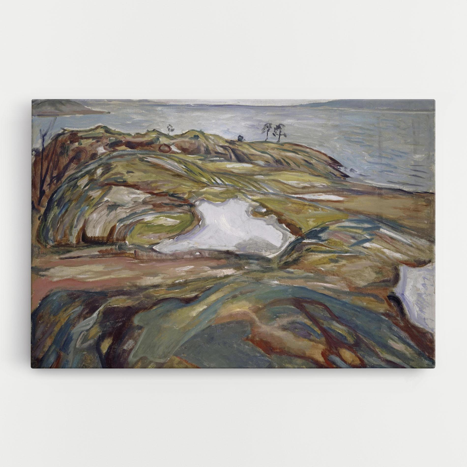 Leinwandbild Coastal Landscape mockup 0