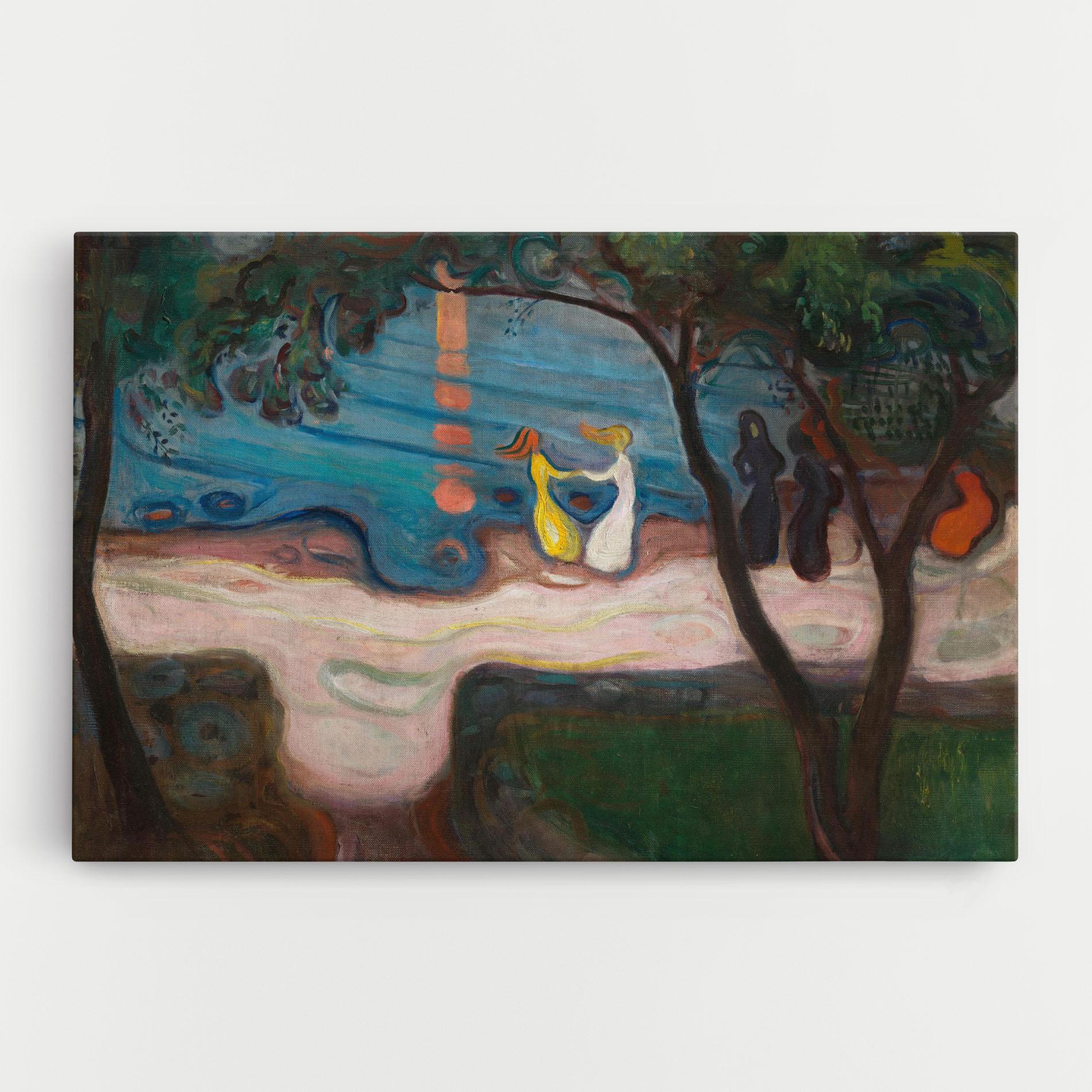 Leinwandbild Dance On The Beach mockup 0