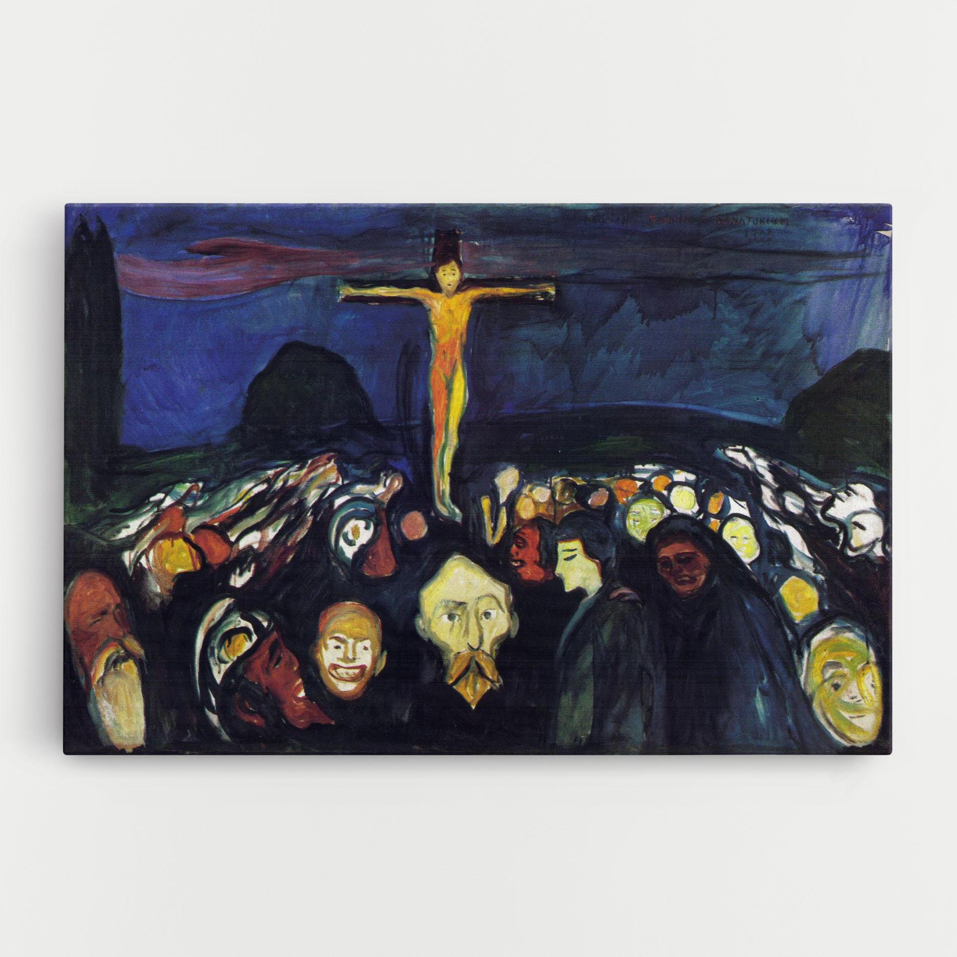 Leinwandbild Golgotha mockup 0