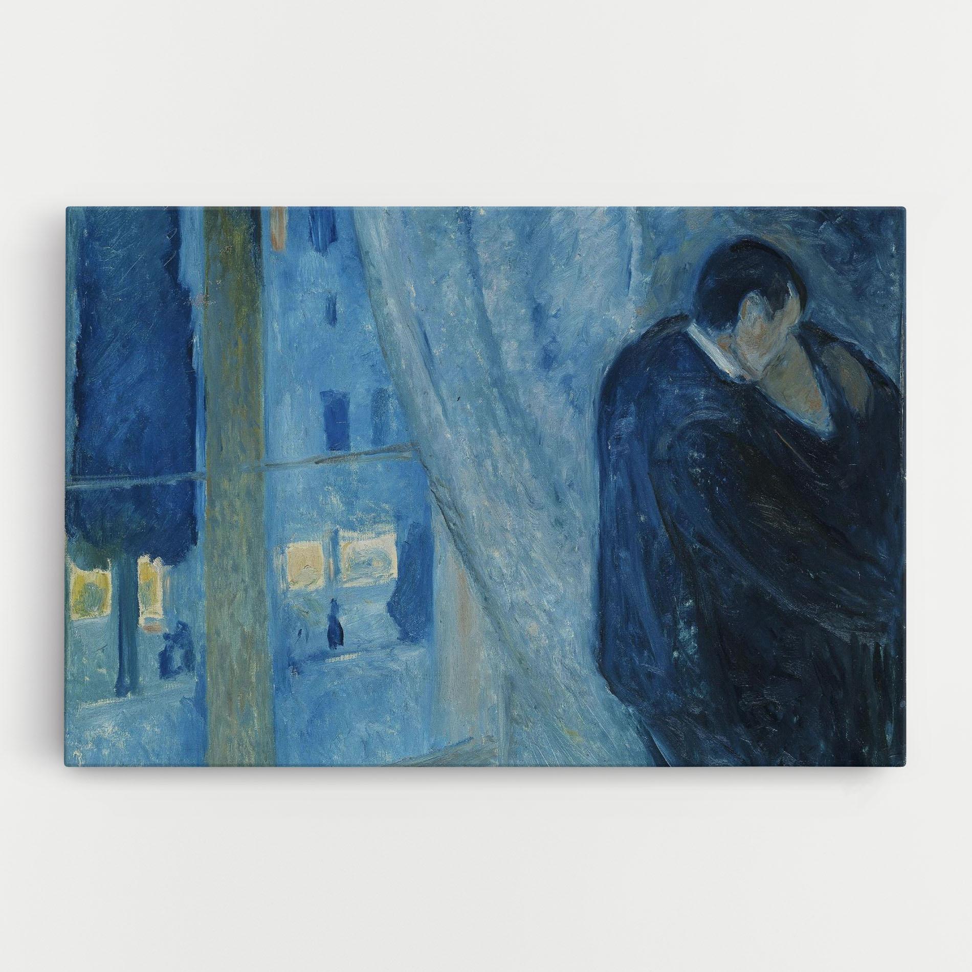 Leinwandbild Kiss By The Window mockup 0