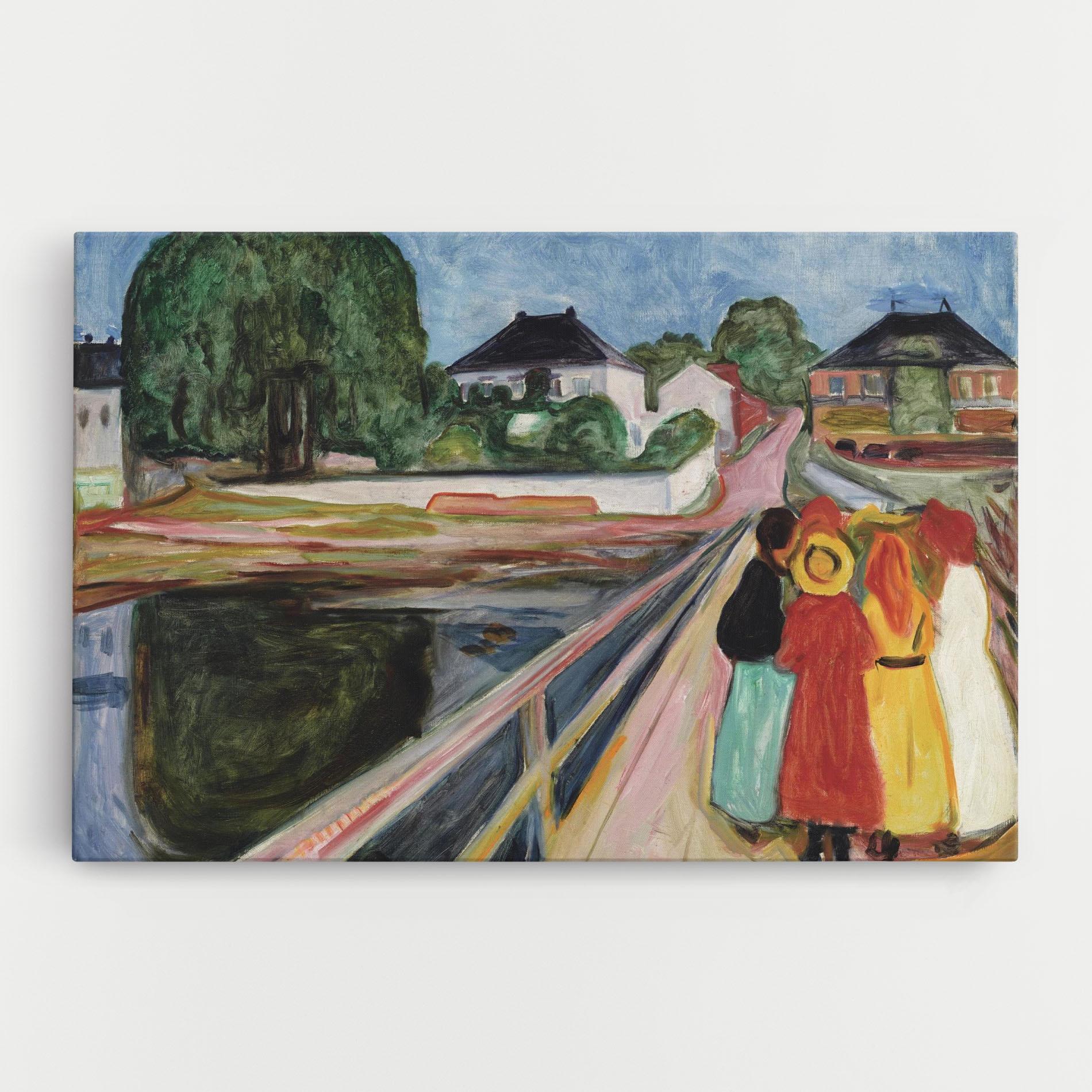 Leinwandbild Pikene Pa Broen mockup 0