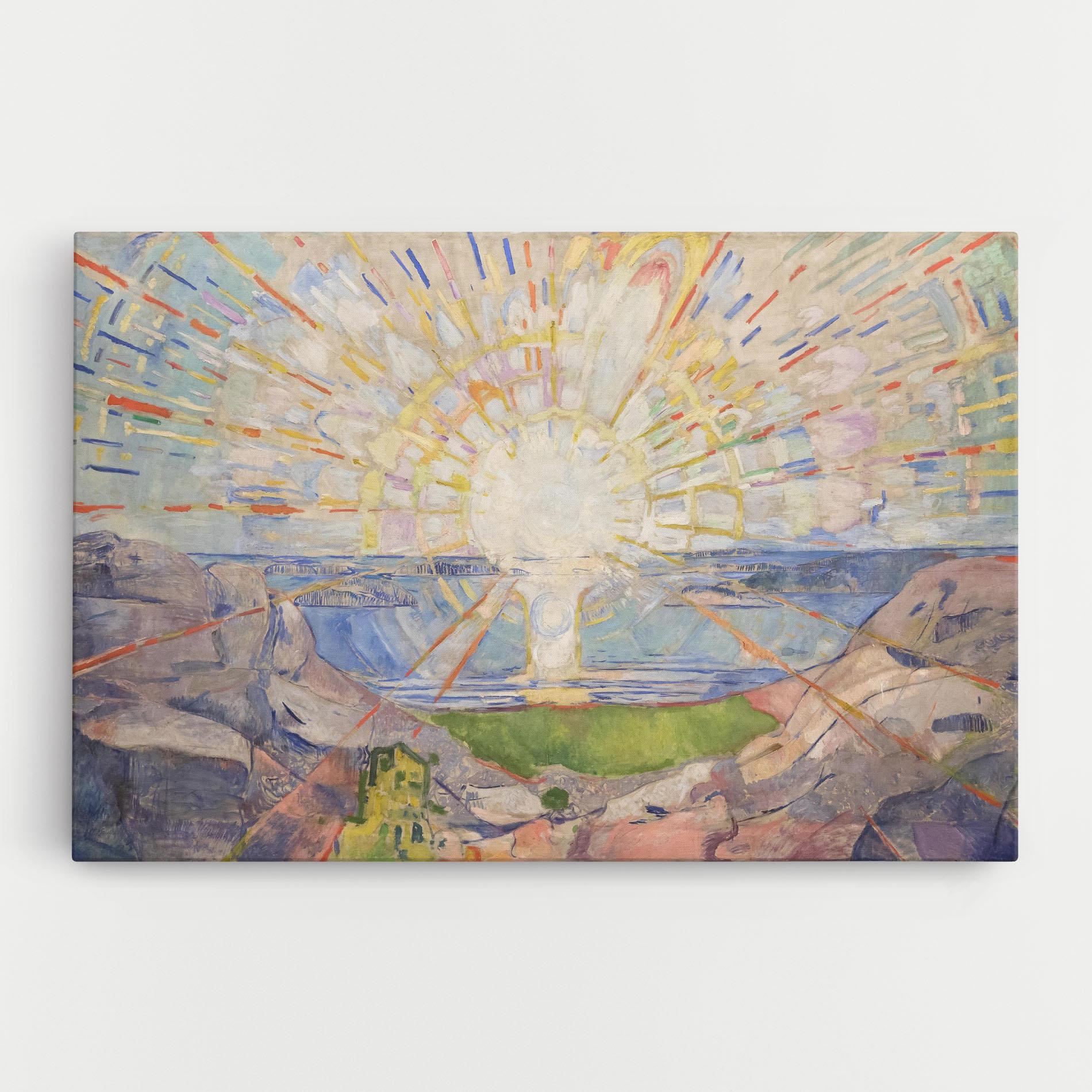 Leinwandbild The Sun mockup 0