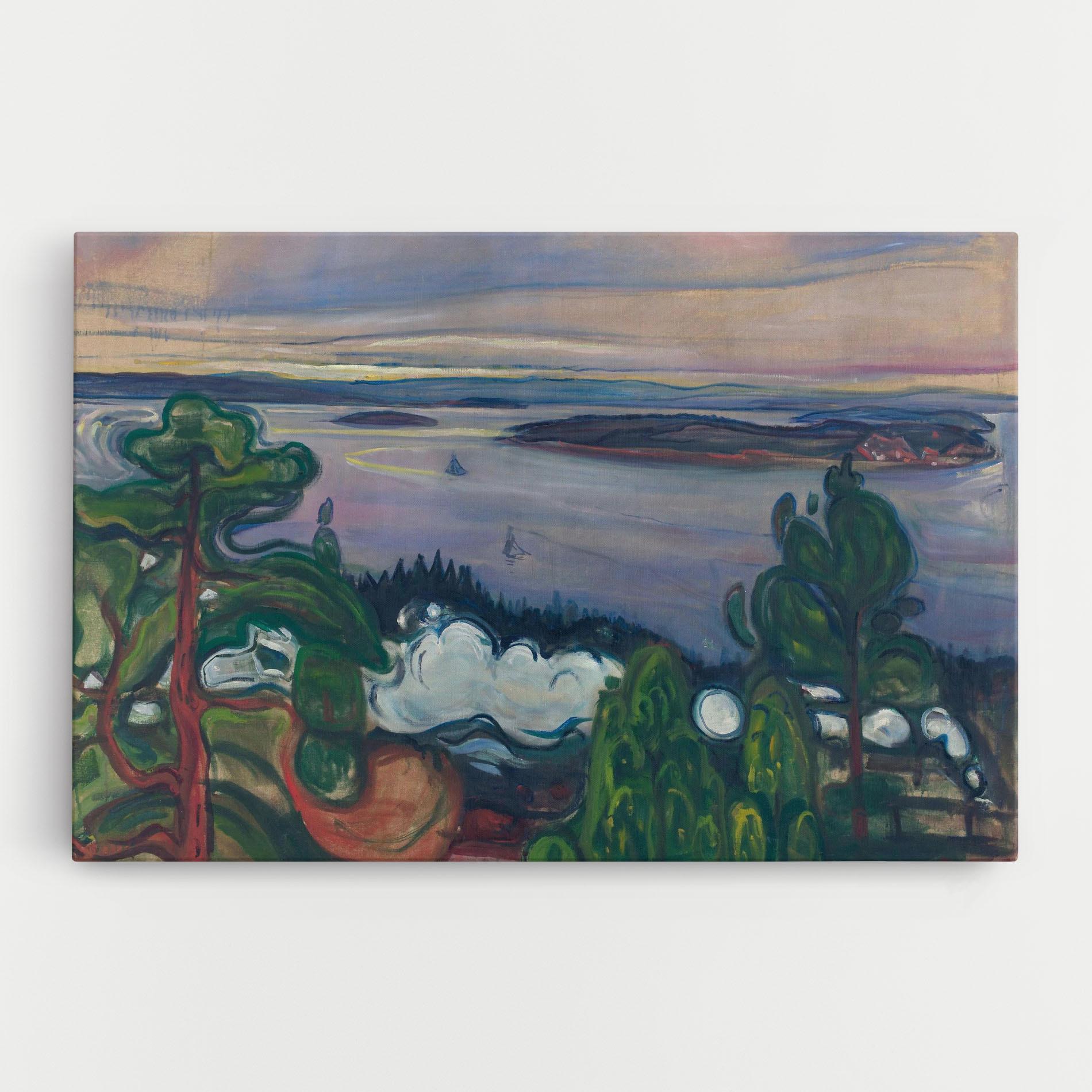 Leinwandbild Train Smoke mockup 0