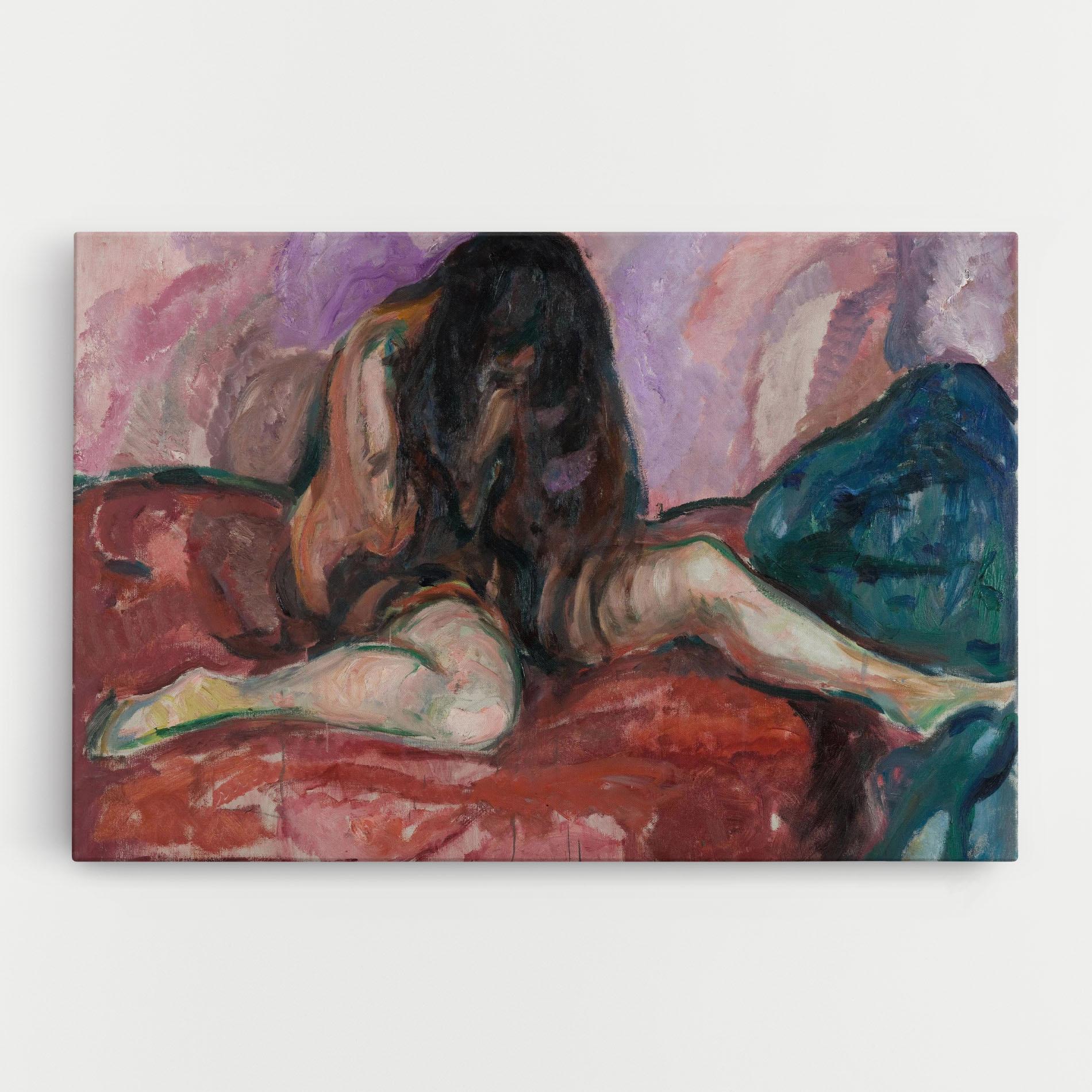Leinwandbild Weeping Nude mockup 0