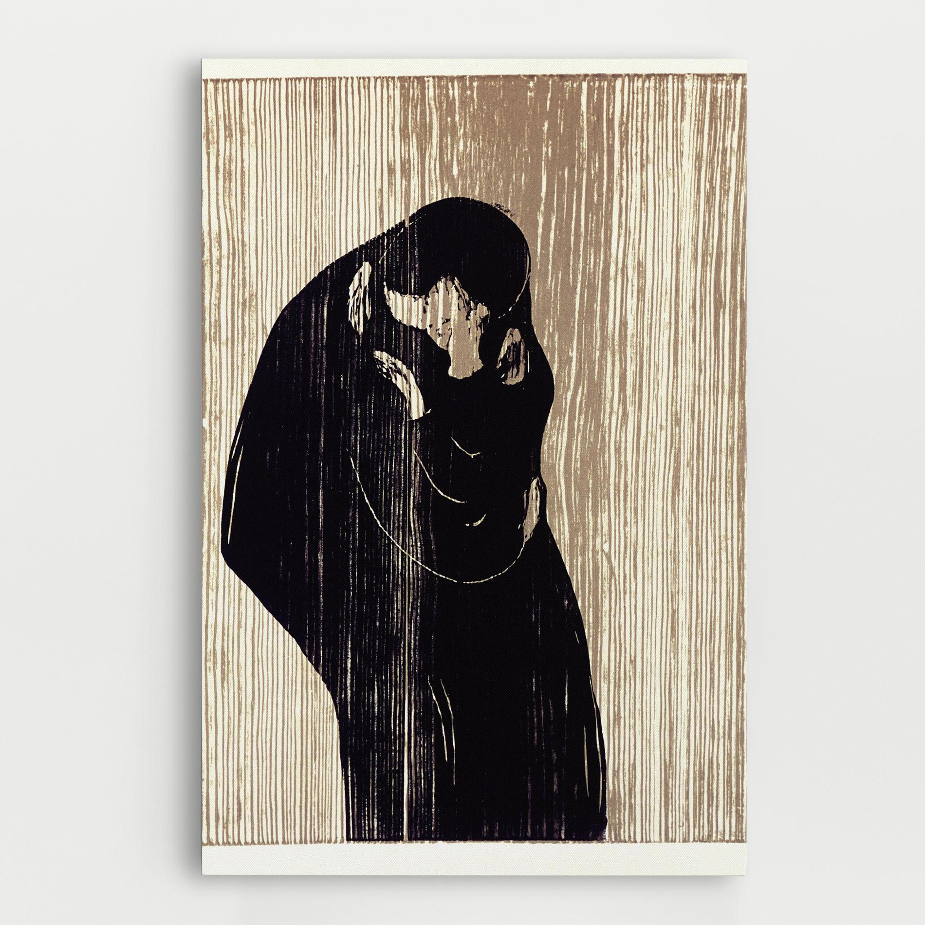 Leinwandbild Kiss mockup 0