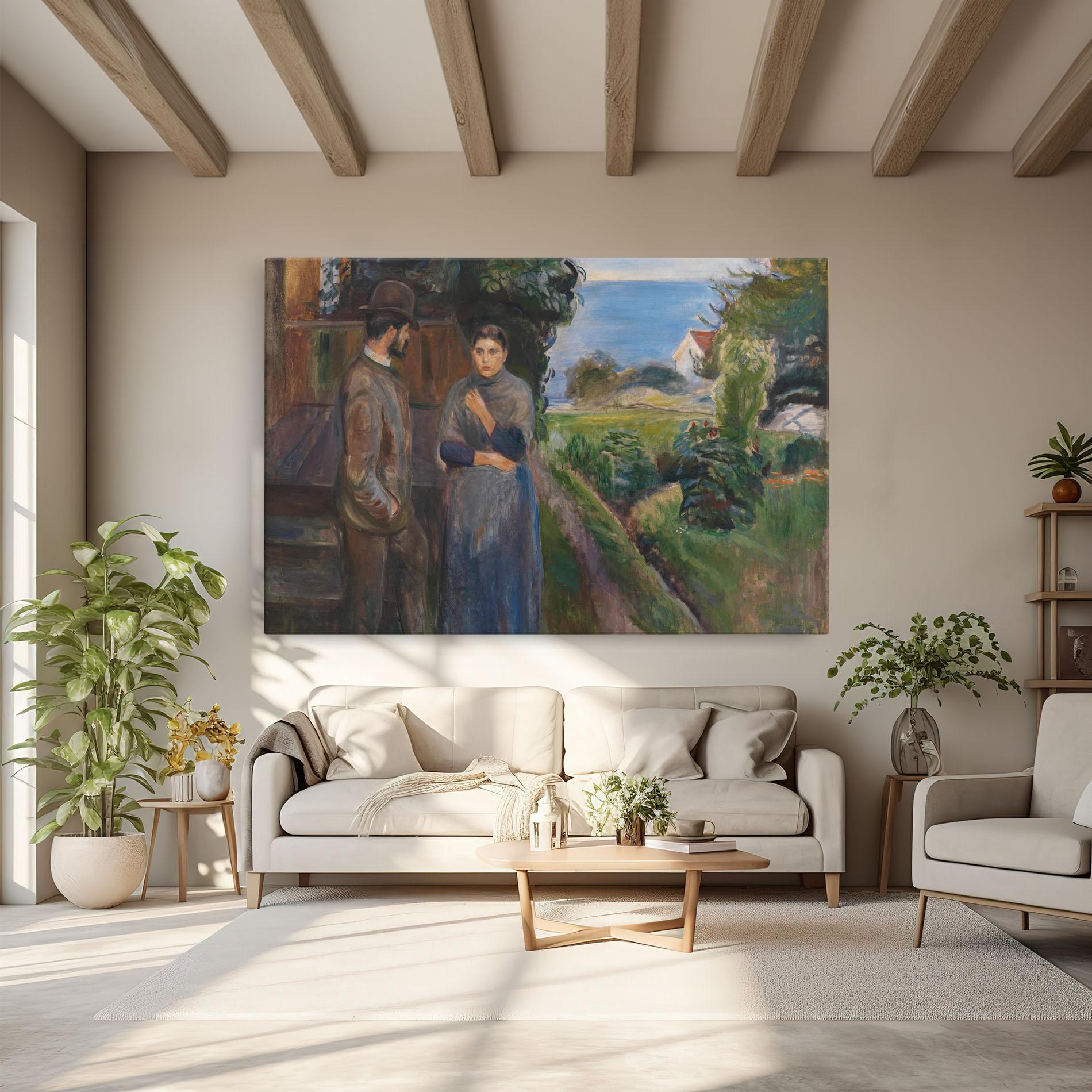 Leinwandbild Evening Passion mockup 6