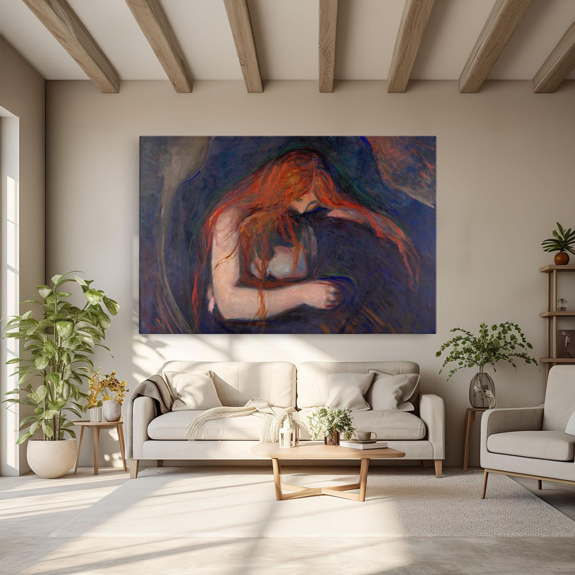 Leinwandbild Vampire mockup 6