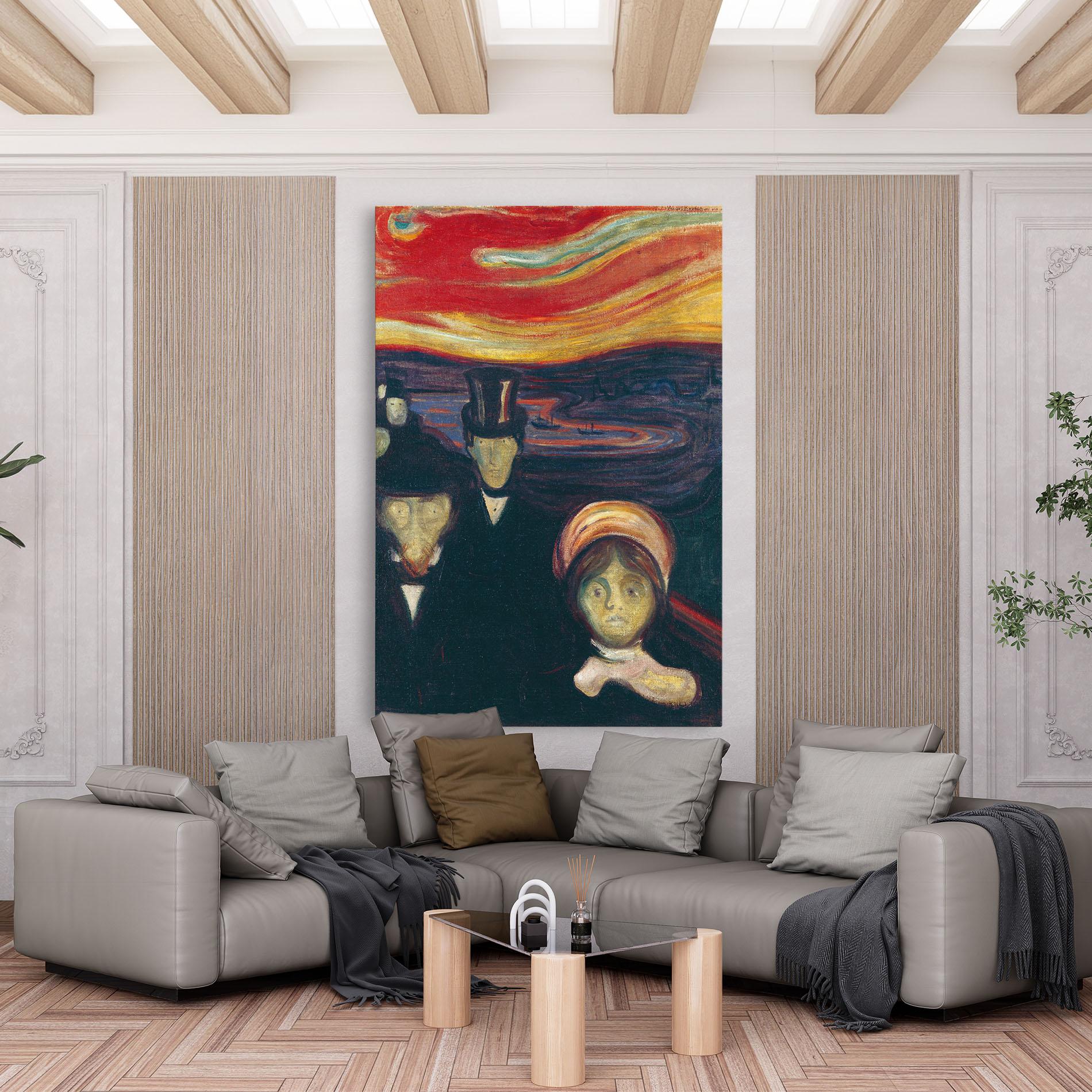 Leinwandbild Anxiety mockup 6