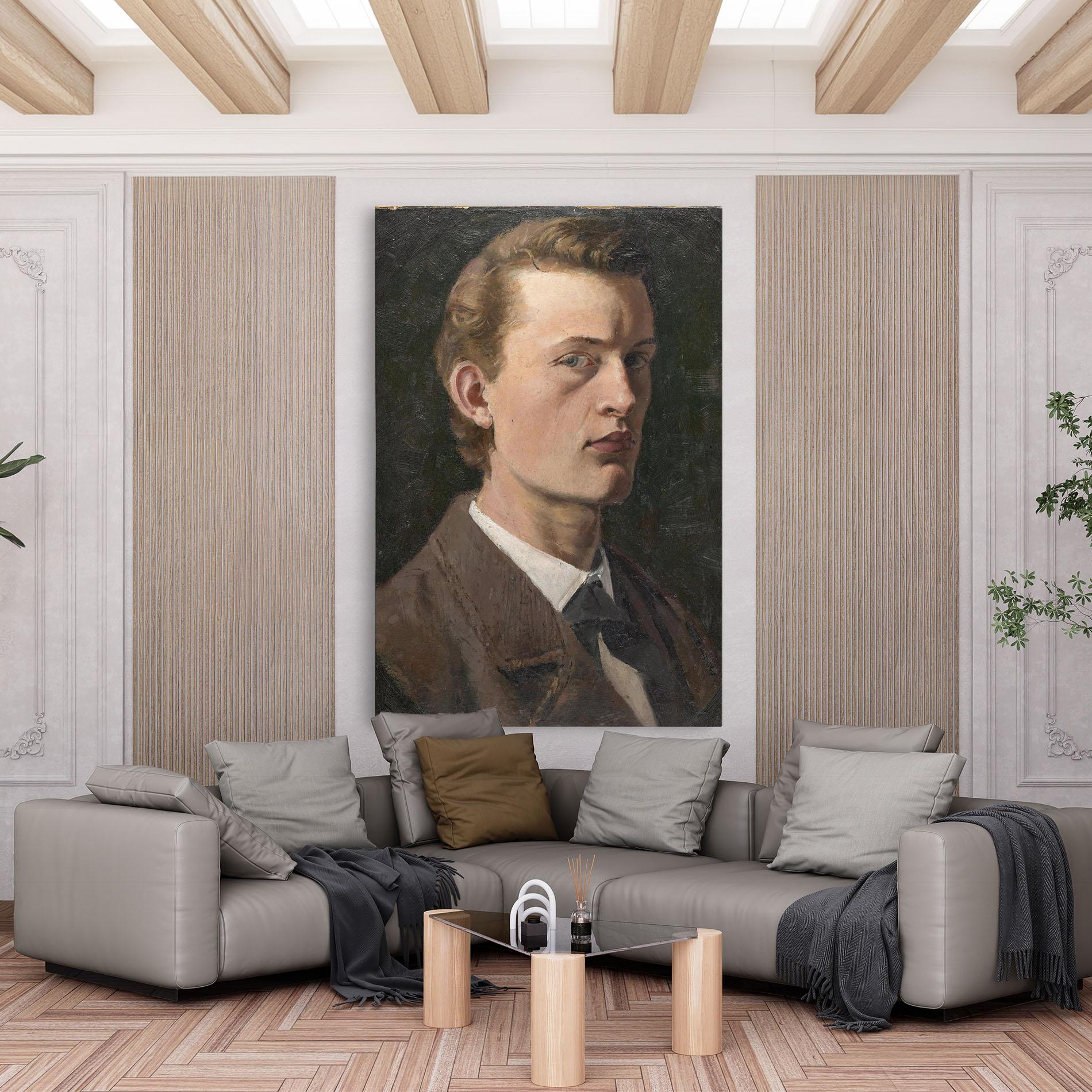 Leinwandbild Self Portrait mockup 6