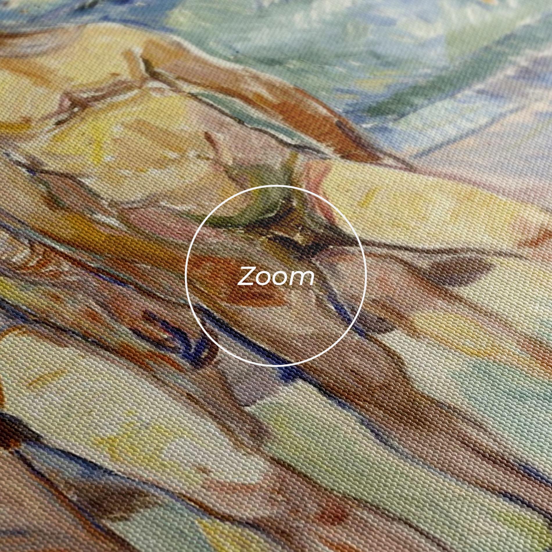 Leinwandbild Bathing Men mockup 3