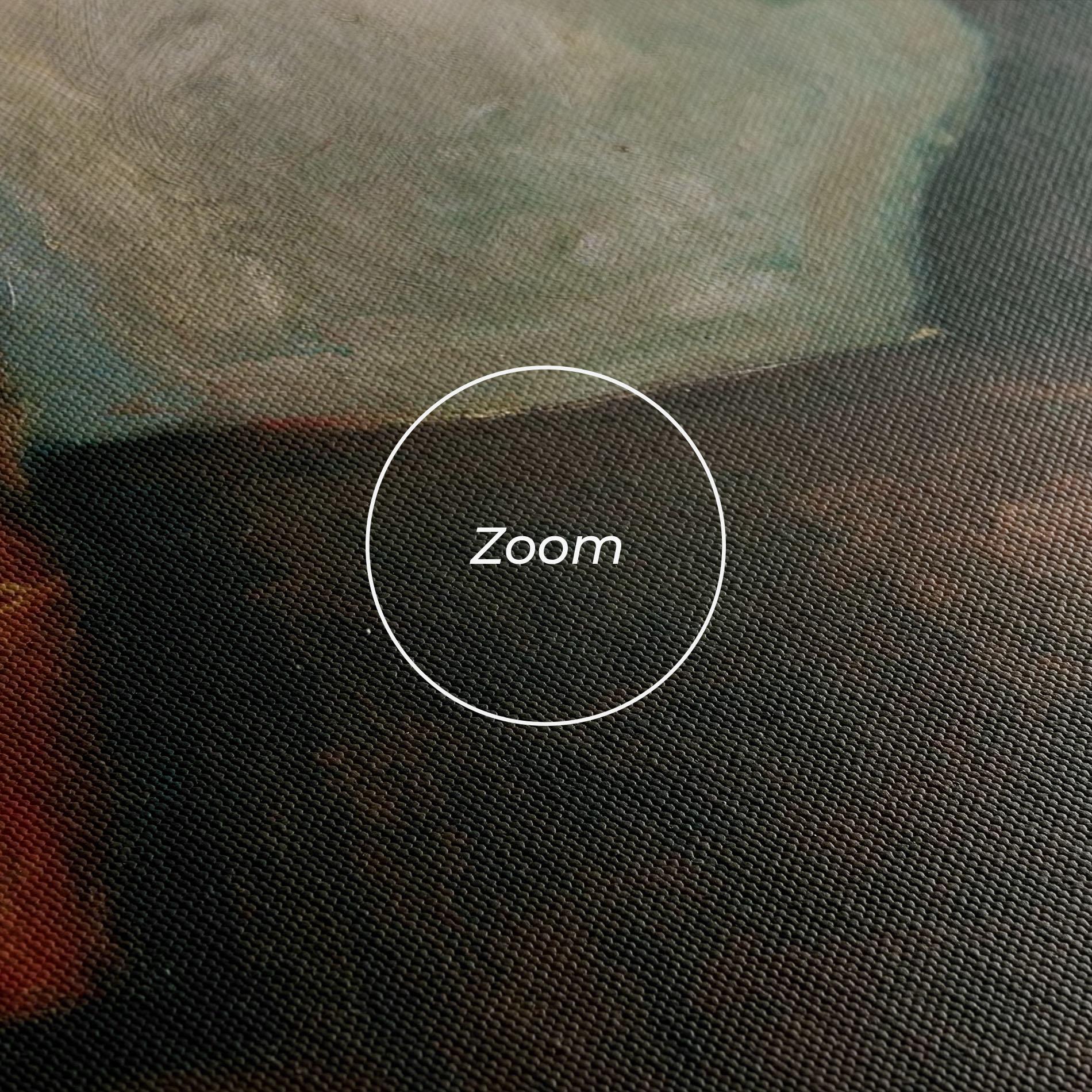 Leinwandbild Der Maler mockup 3