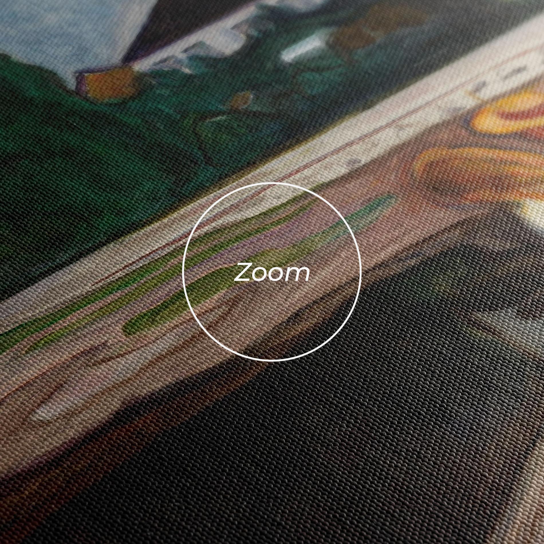 Leinwandbild Girls On The Bridge mockup 3