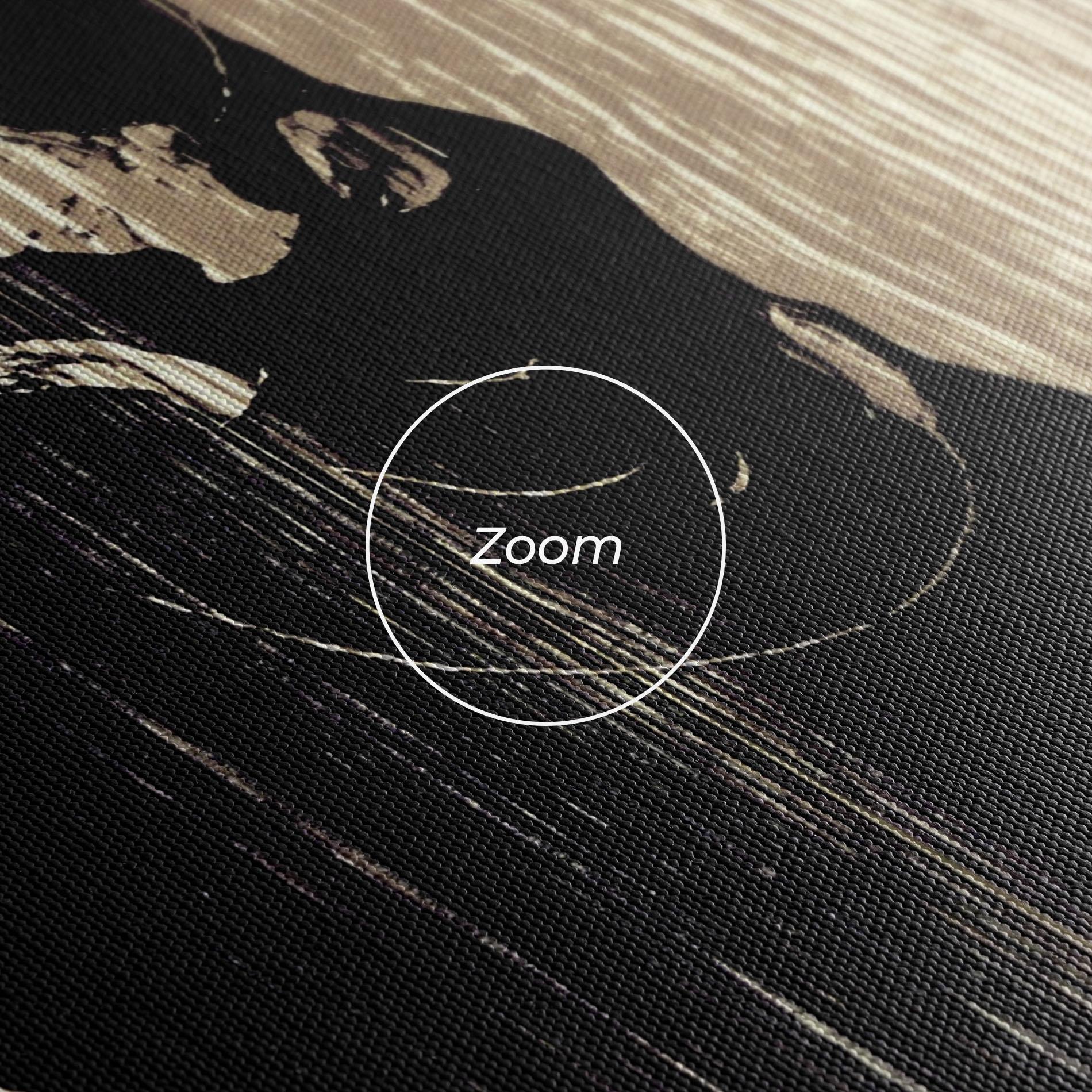 Leinwandbild Kiss mockup 3