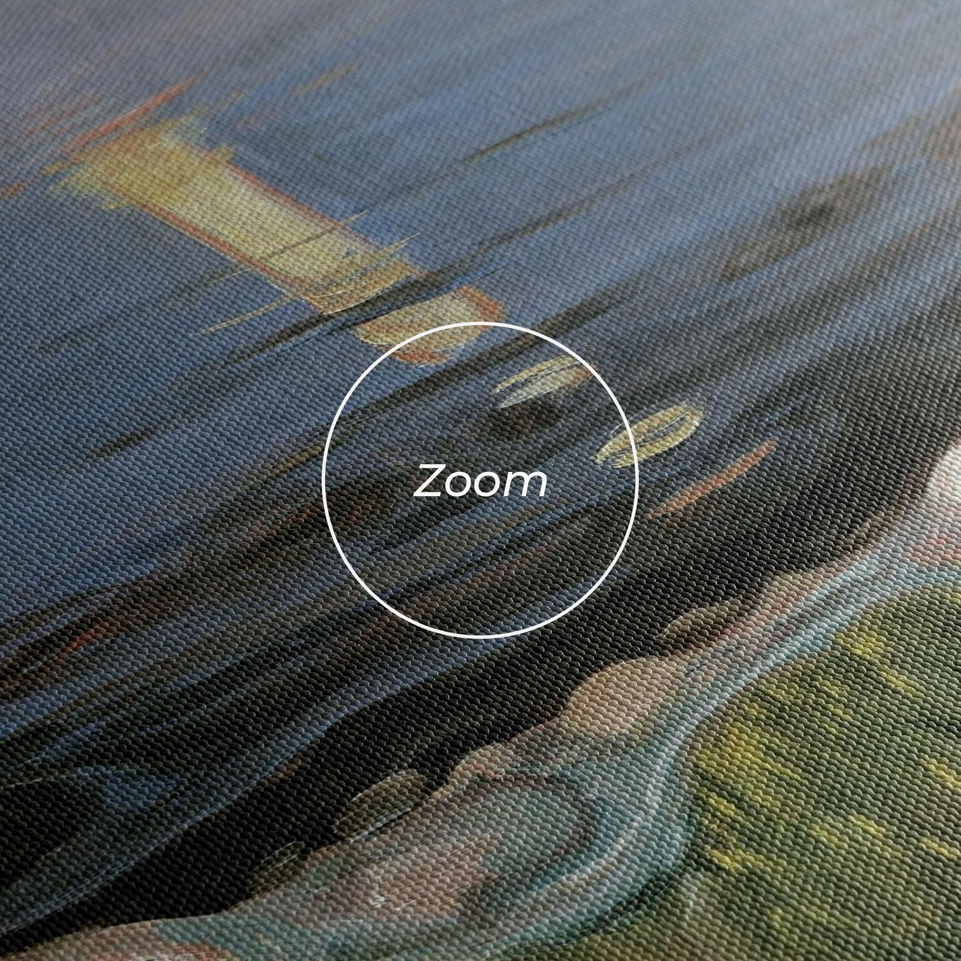 Leinwandbild Summer Night Beach mockup 3