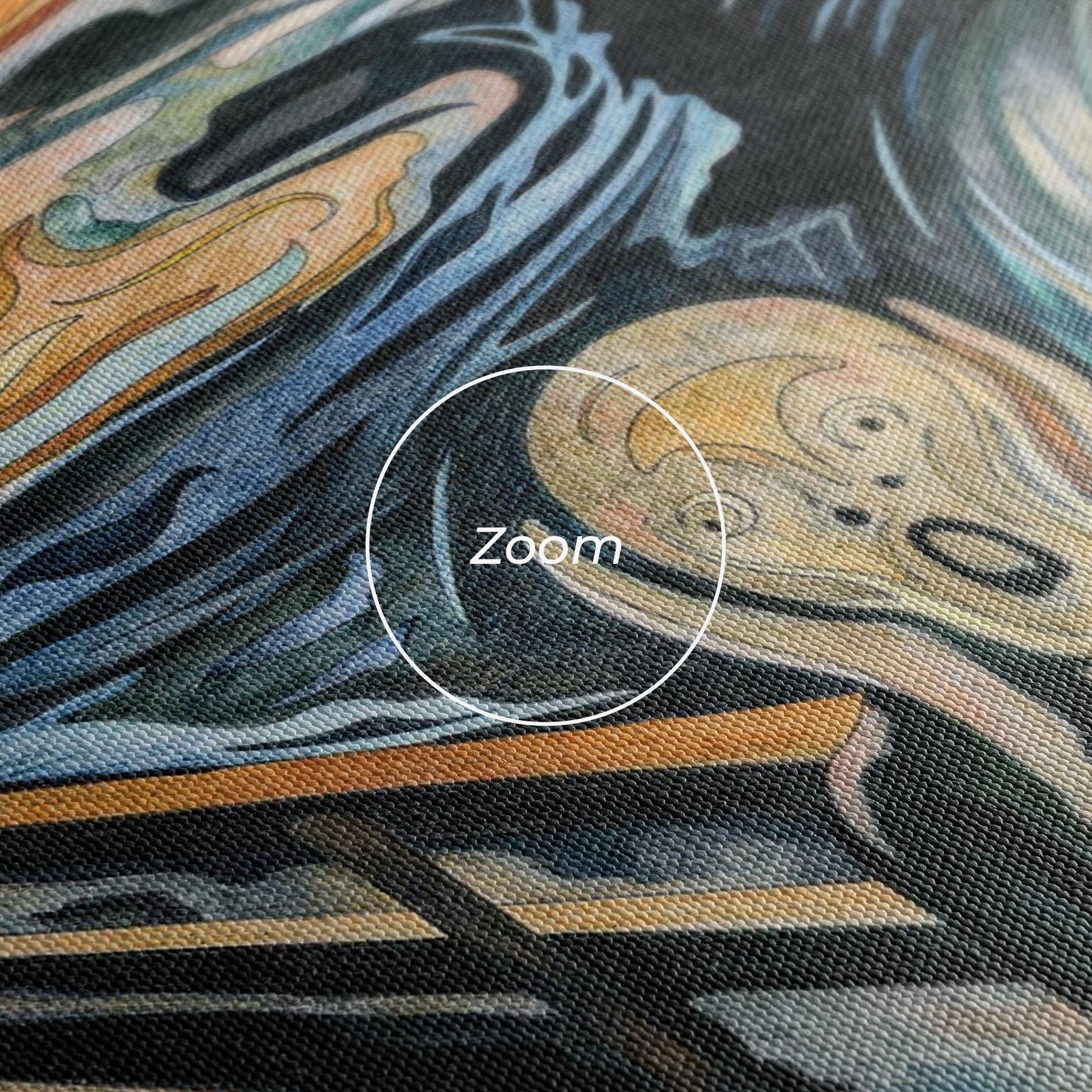 Leinwandbild The Scream mockup 3