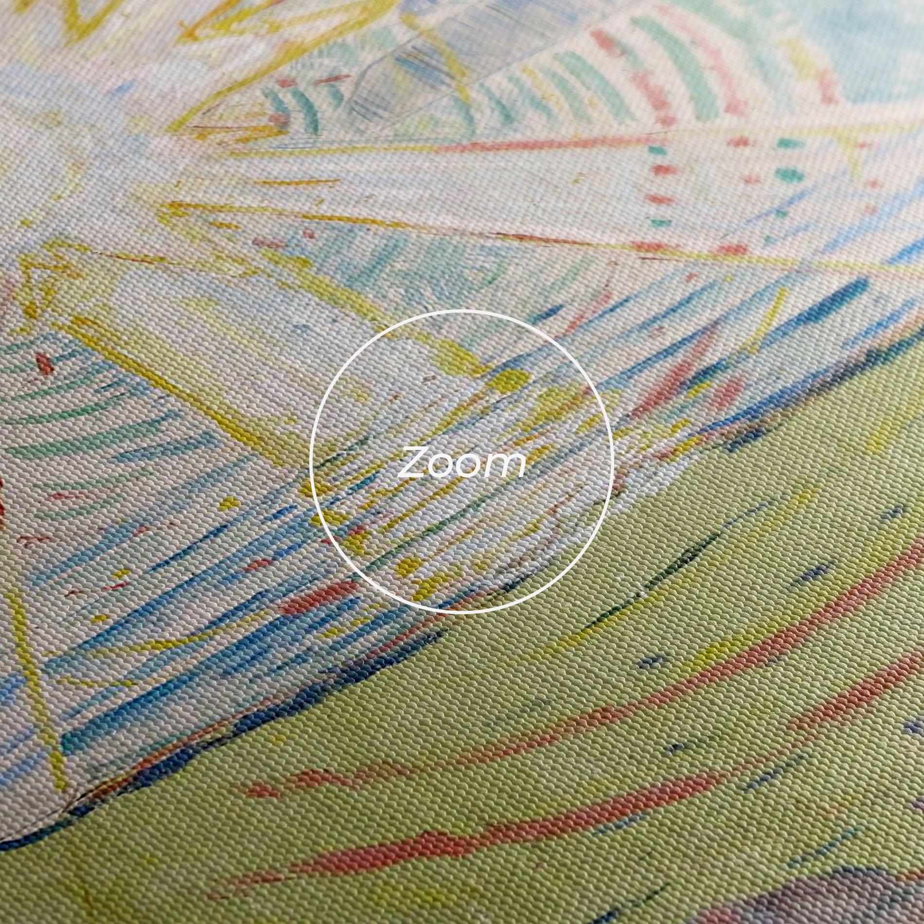 Leinwandbild The Sun Art mockup 3