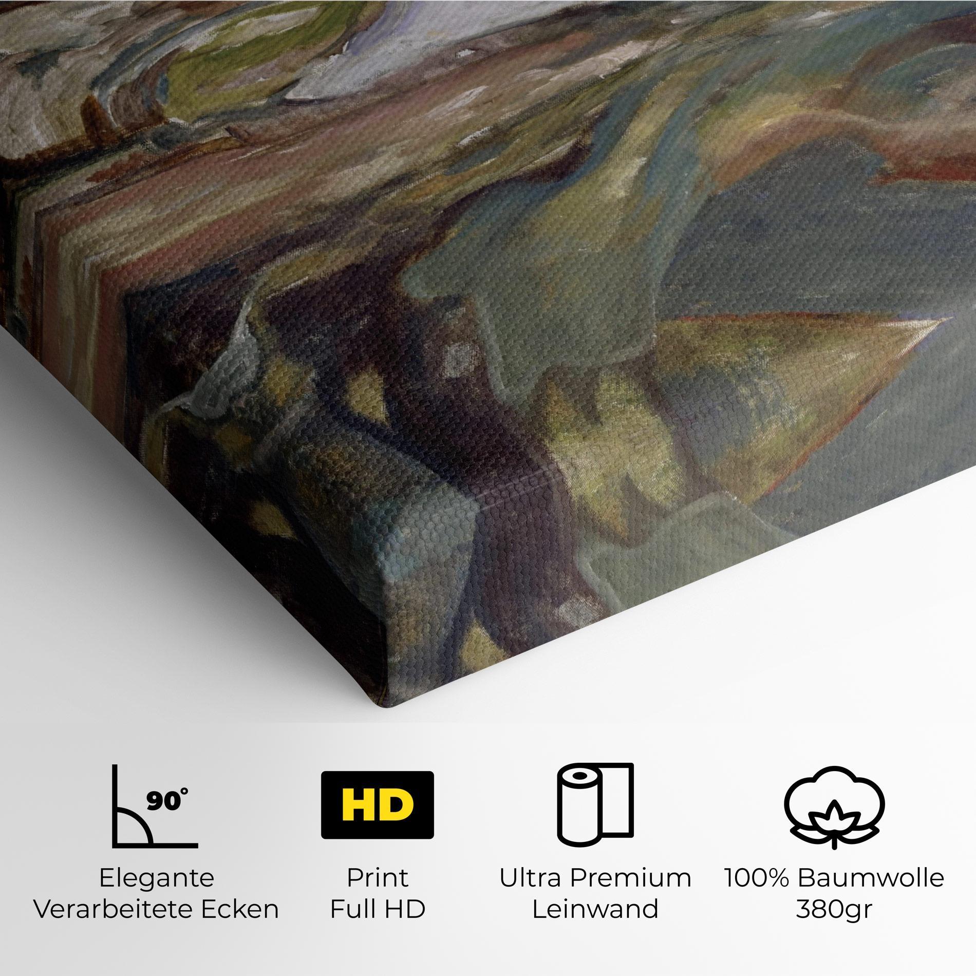 Leinwandbild Coastal Landscape mockup 4