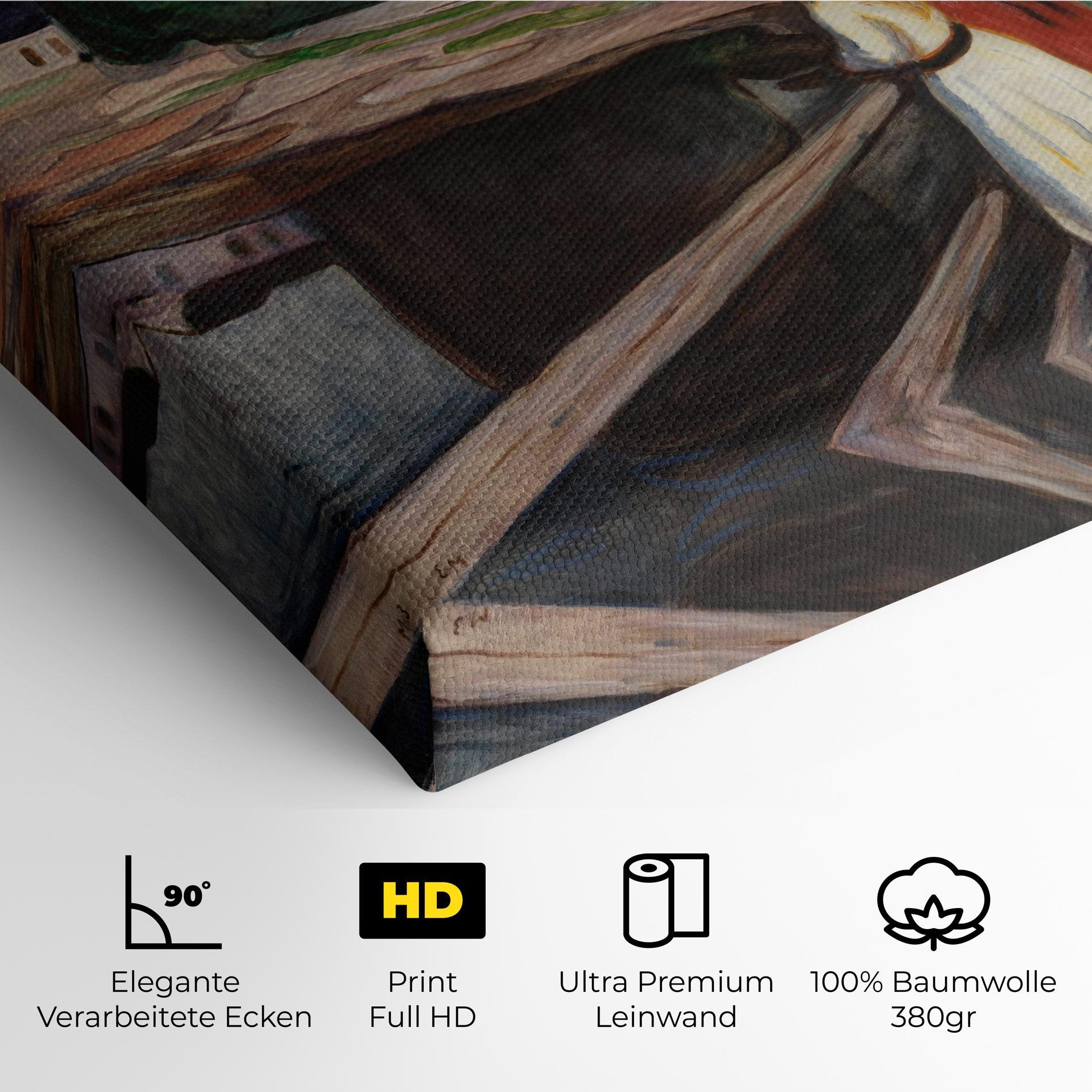 Leinwandbild Girls On The Bridge mockup 4