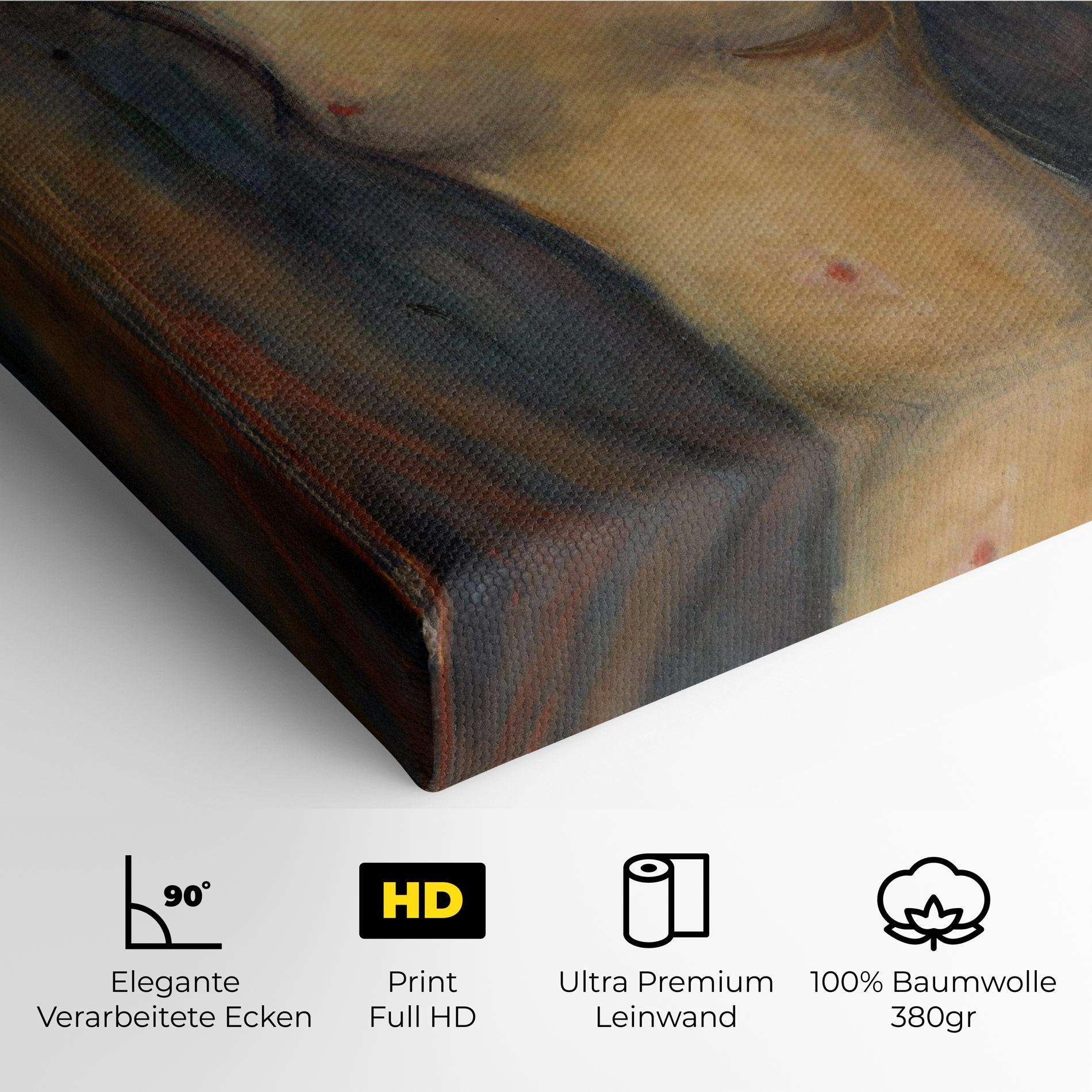 Leinwandbild Madonna Oil Painting mockup 4