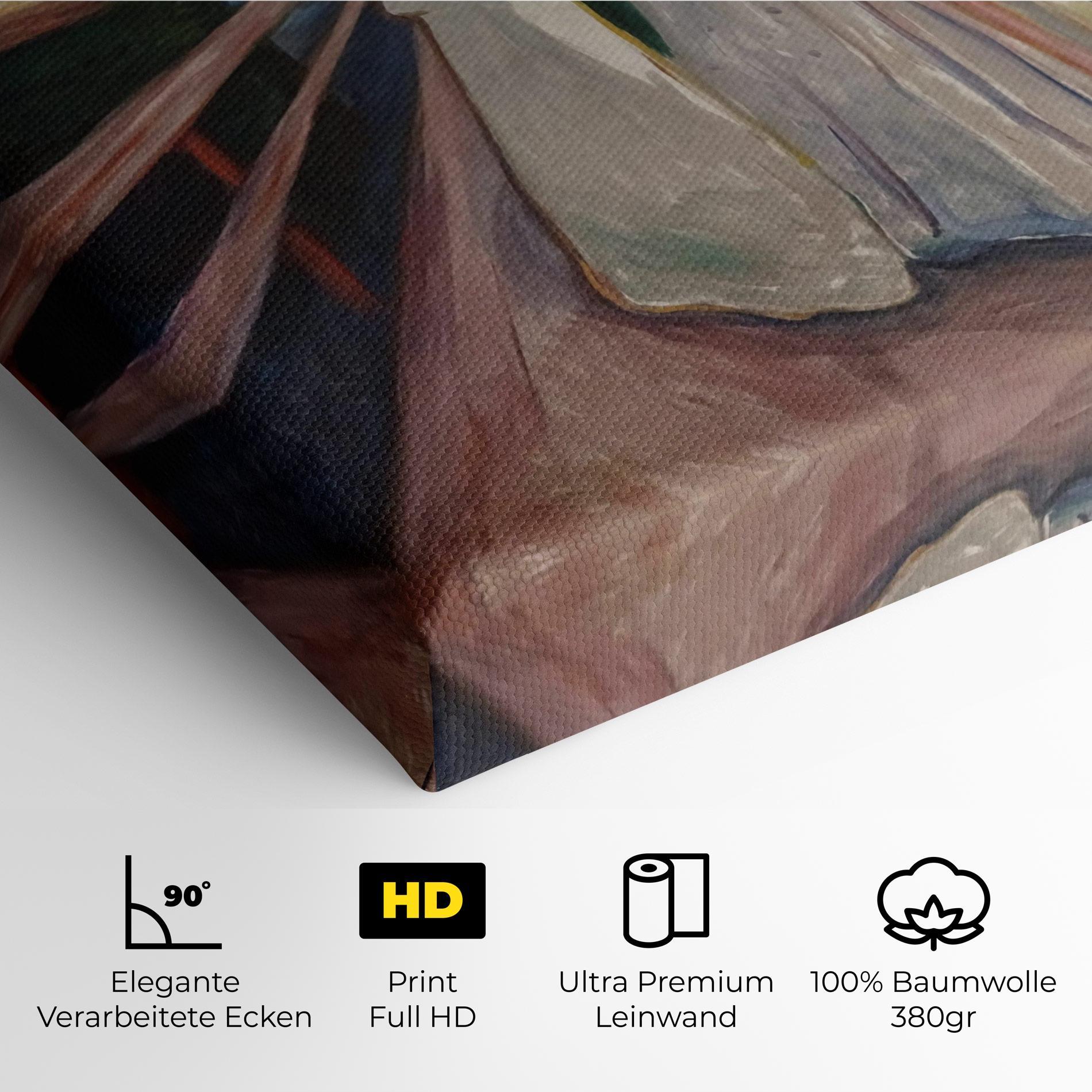 Leinwandbild Munch Art mockup 4