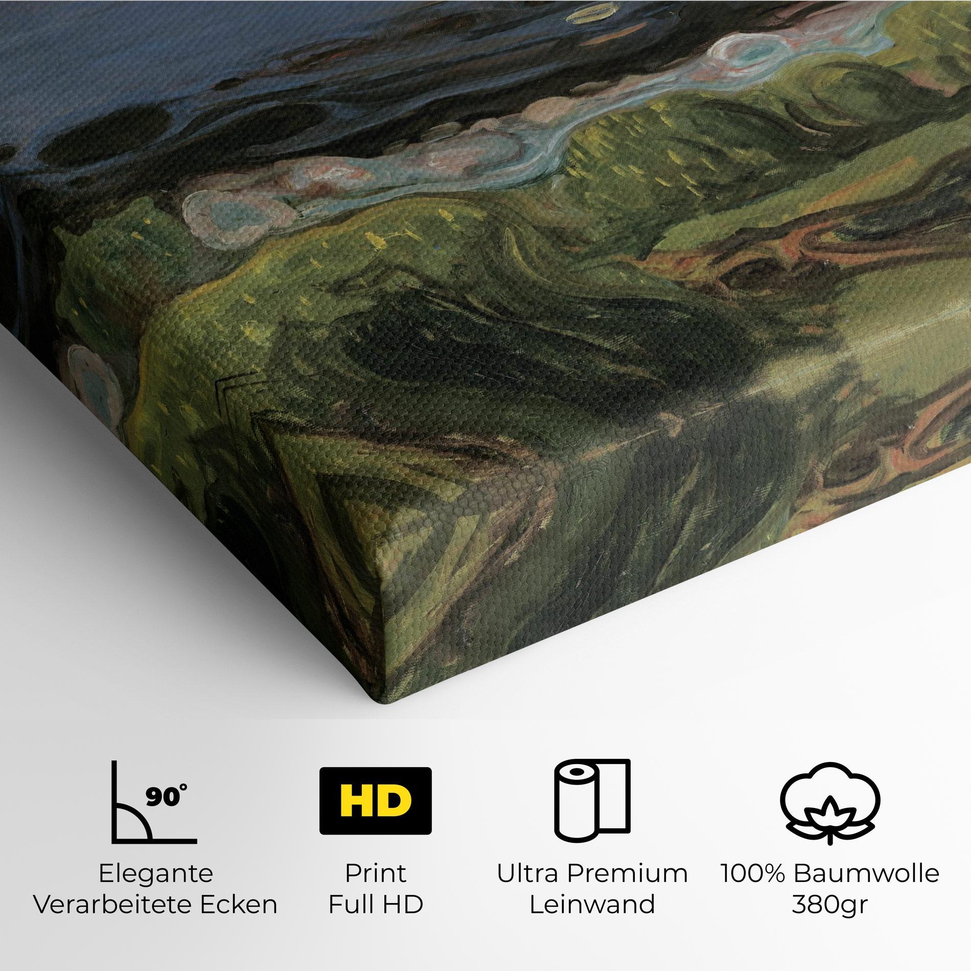 Leinwandbild Summer Night Beach mockup 4