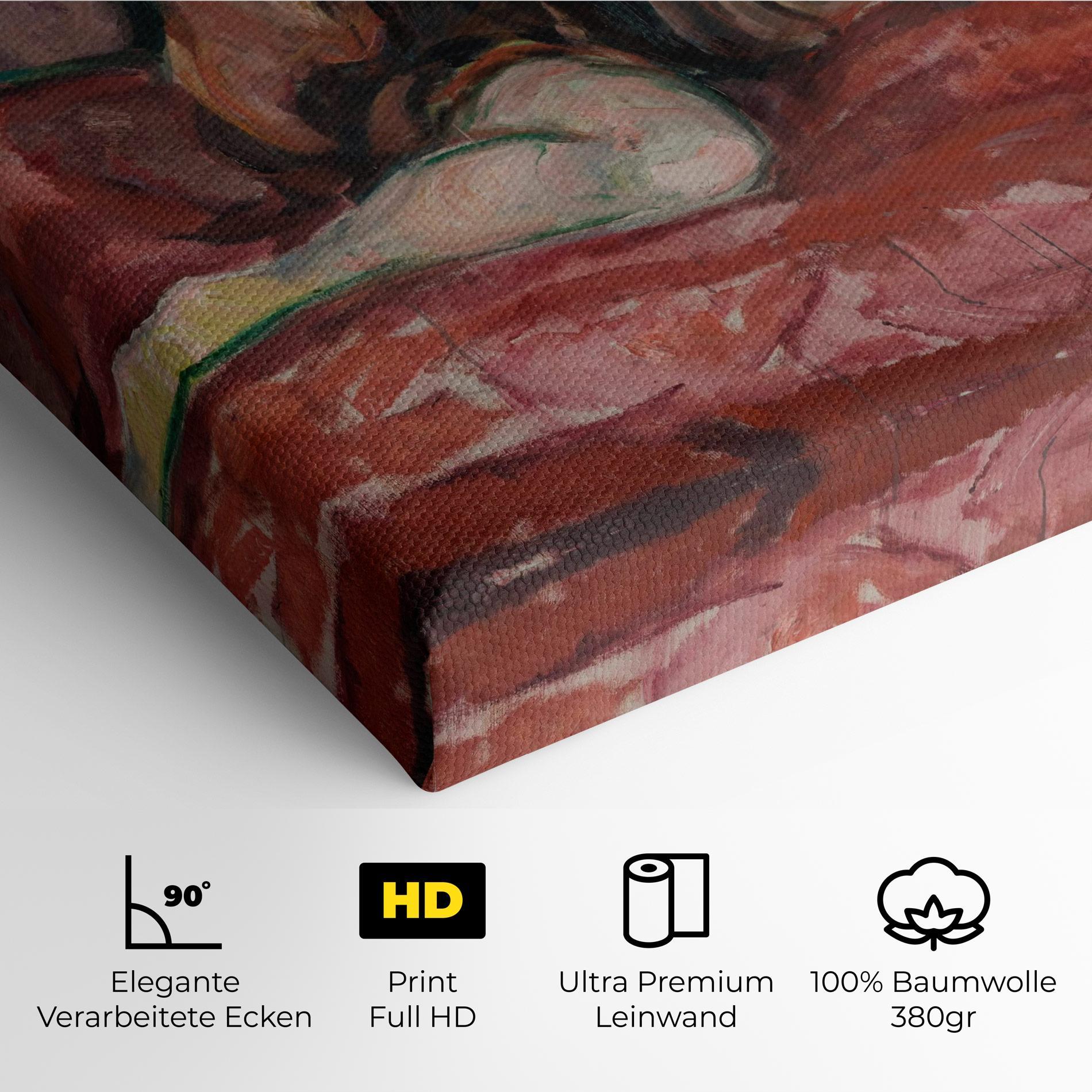 Leinwandbild Weeping Nude mockup 4