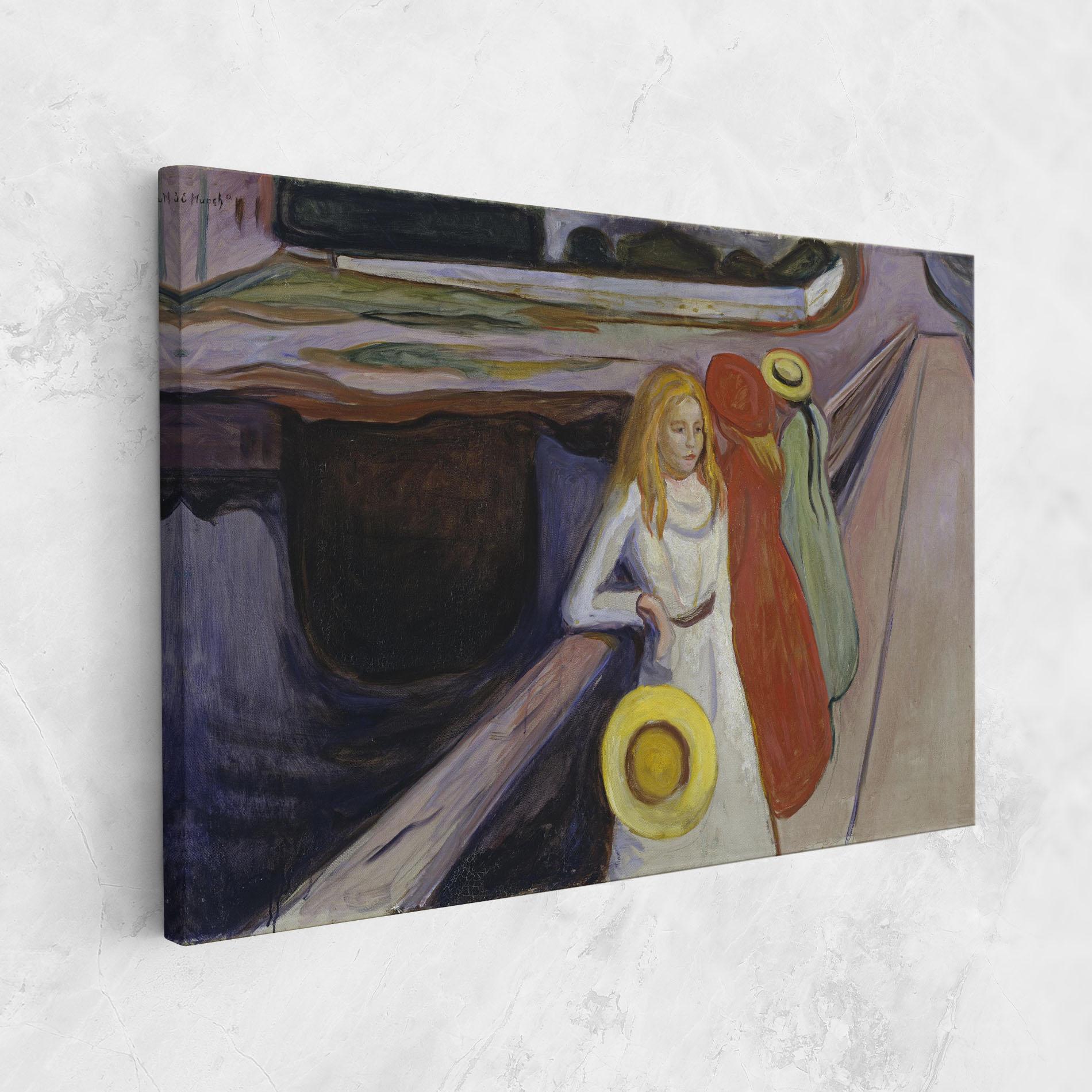 Leinwandbild Bridge Girls mockup 1