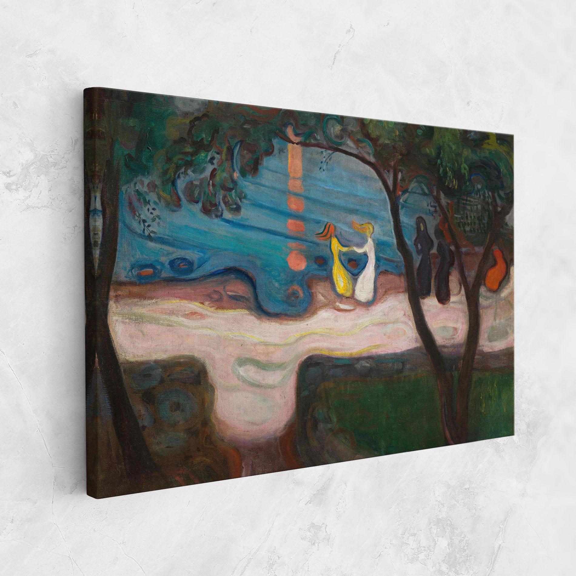 Leinwandbild Dance On The Beach mockup 1