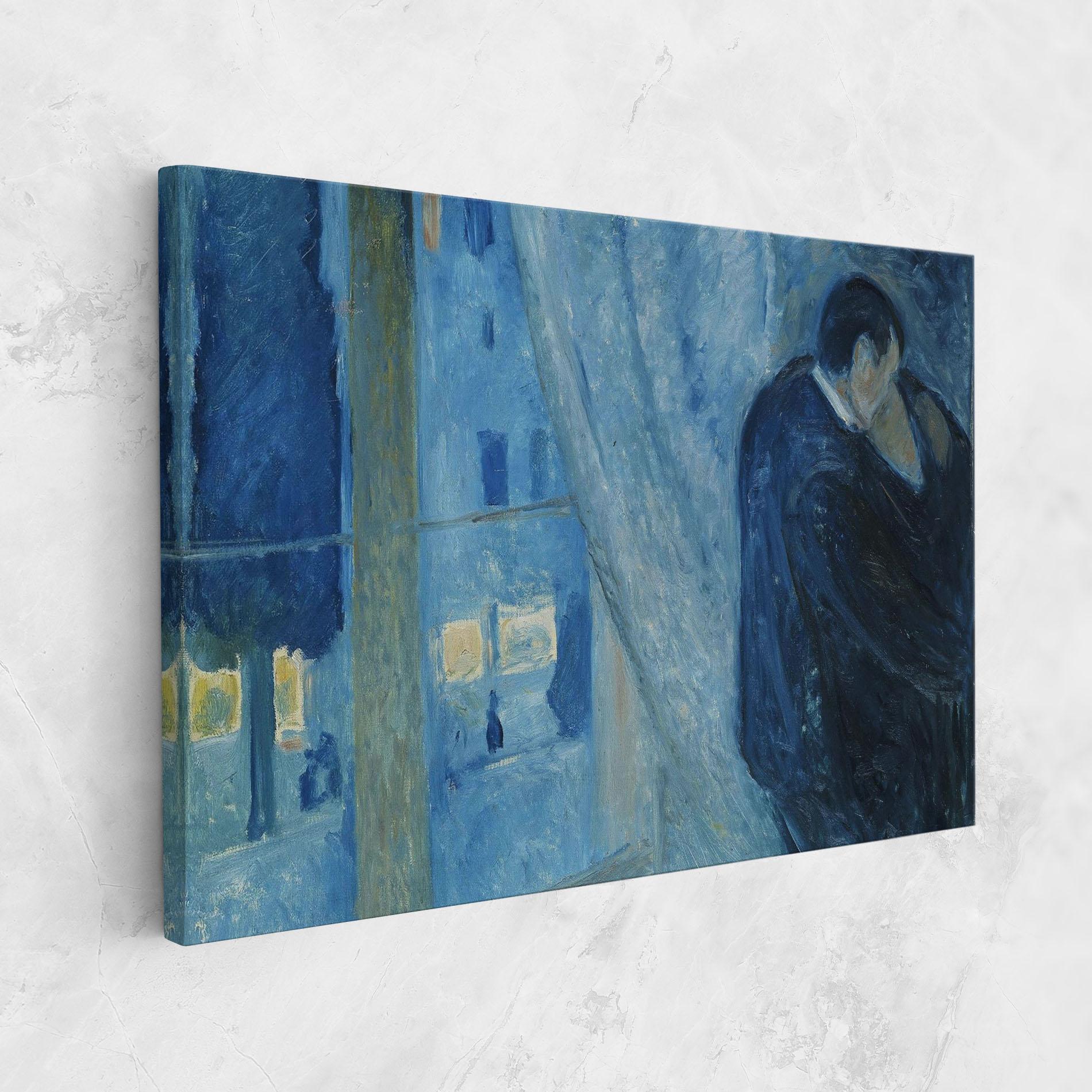 Leinwandbild Kiss By The Window mockup 1