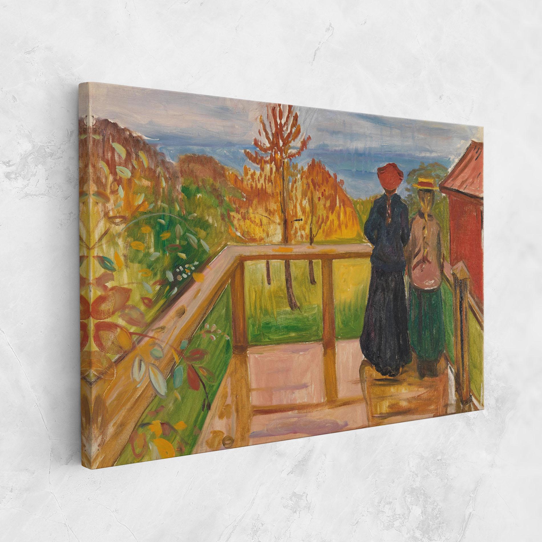 Leinwandbild On The Veranda mockup 1