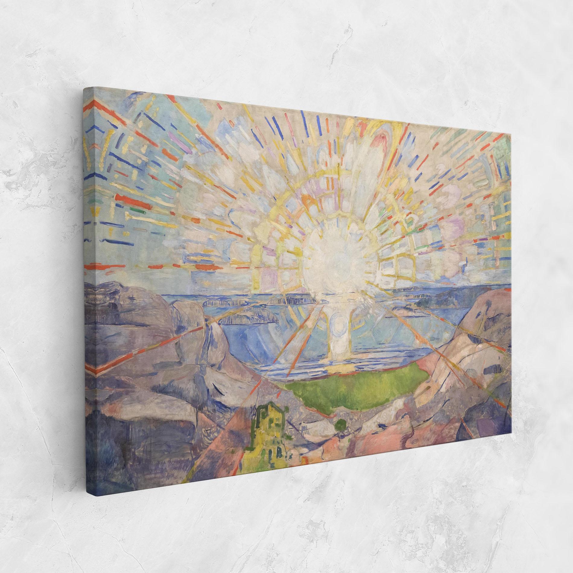 Leinwandbild The Sun mockup 1