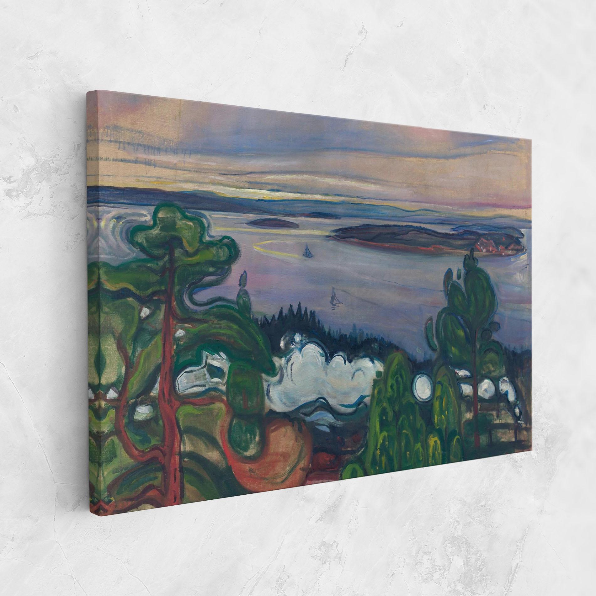 Leinwandbild Train Smoke mockup 1