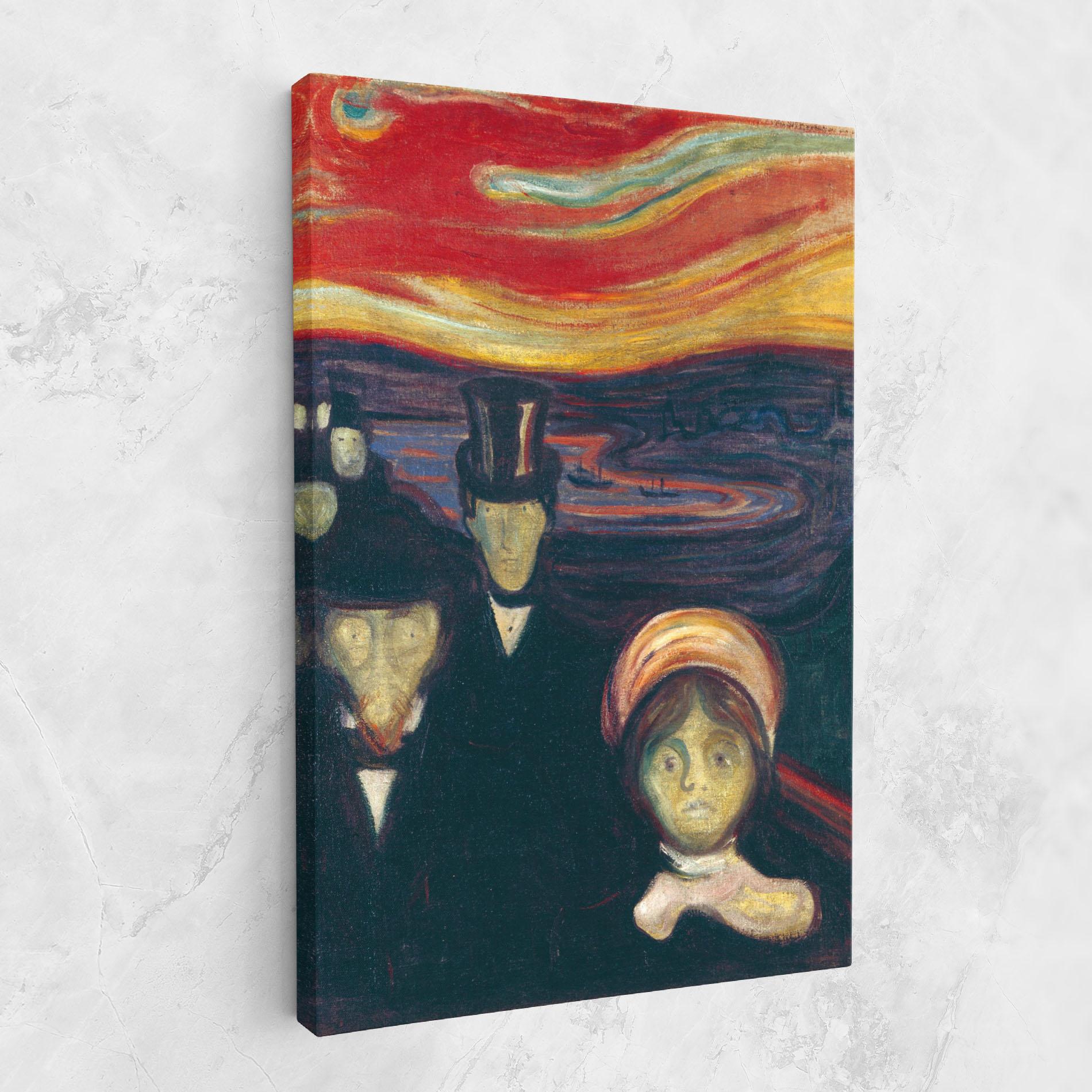 Leinwandbild Anxiety mockup 1