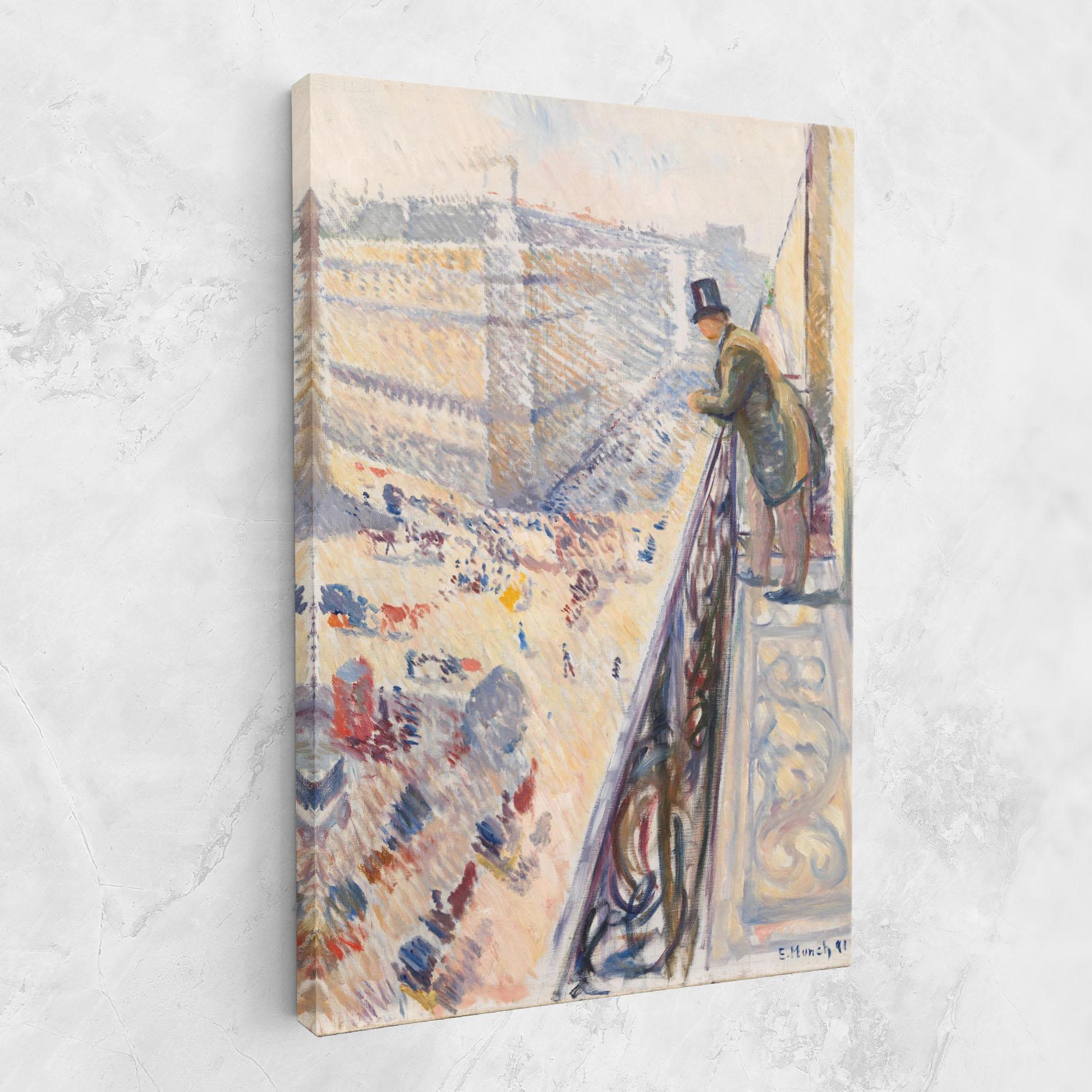 Leinwandbild Rue Lafayette mockup 1