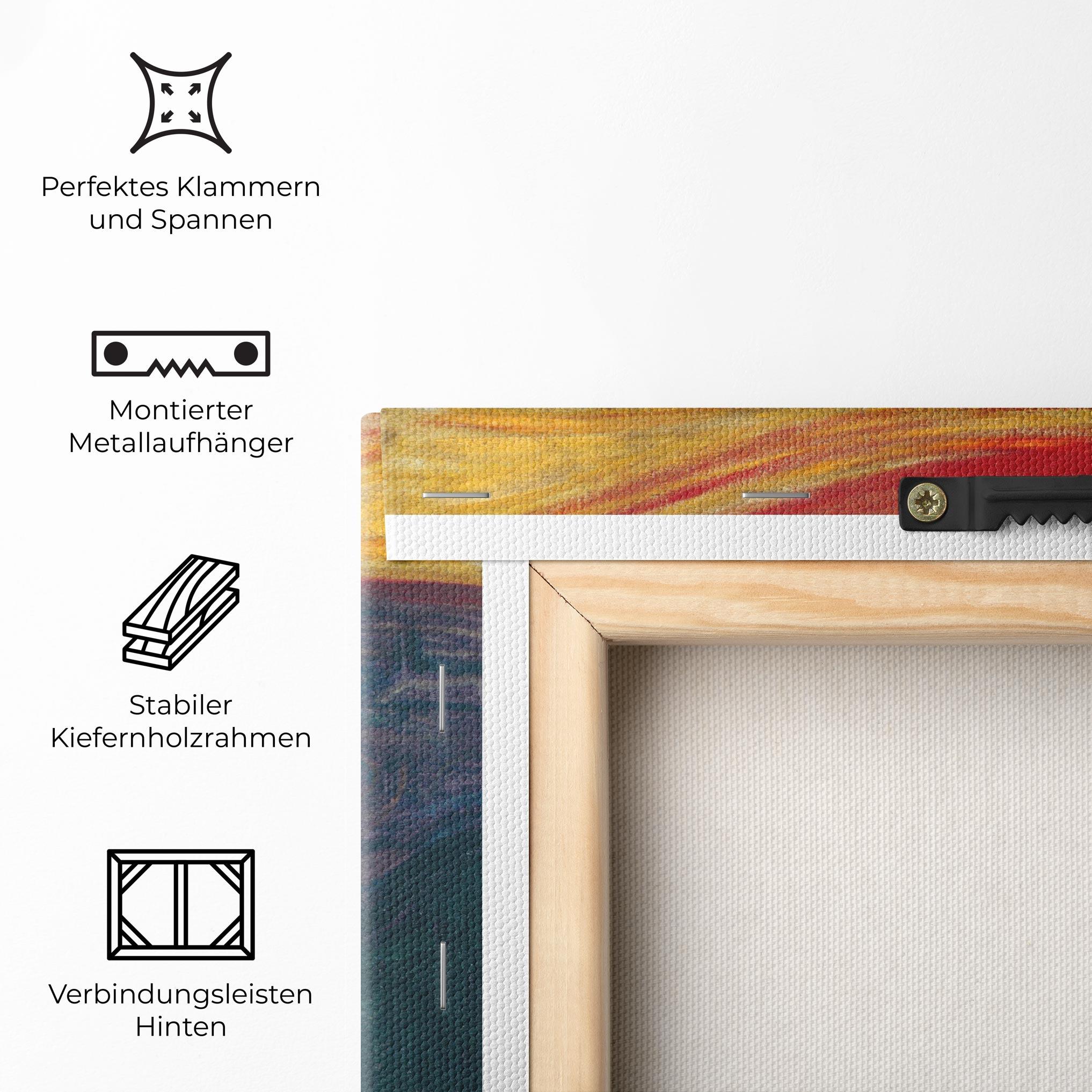 Leinwandbild Anxiety mockup 5