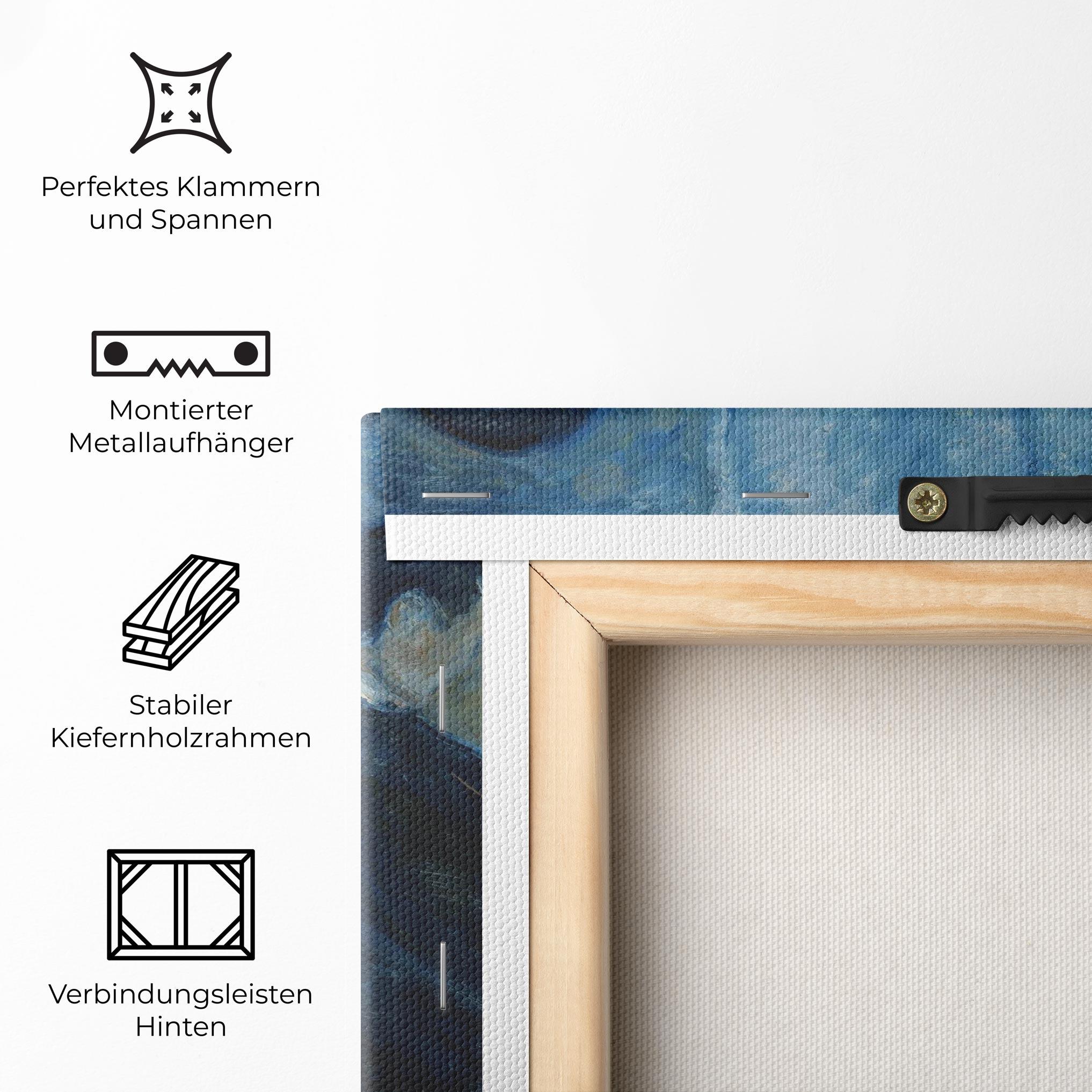 Leinwandbild Kiss By The Window mockup 5