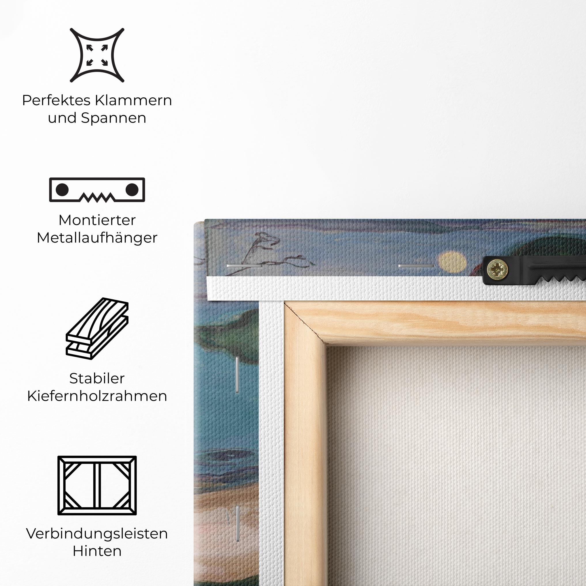 Leinwandbild Moonlight mockup 5