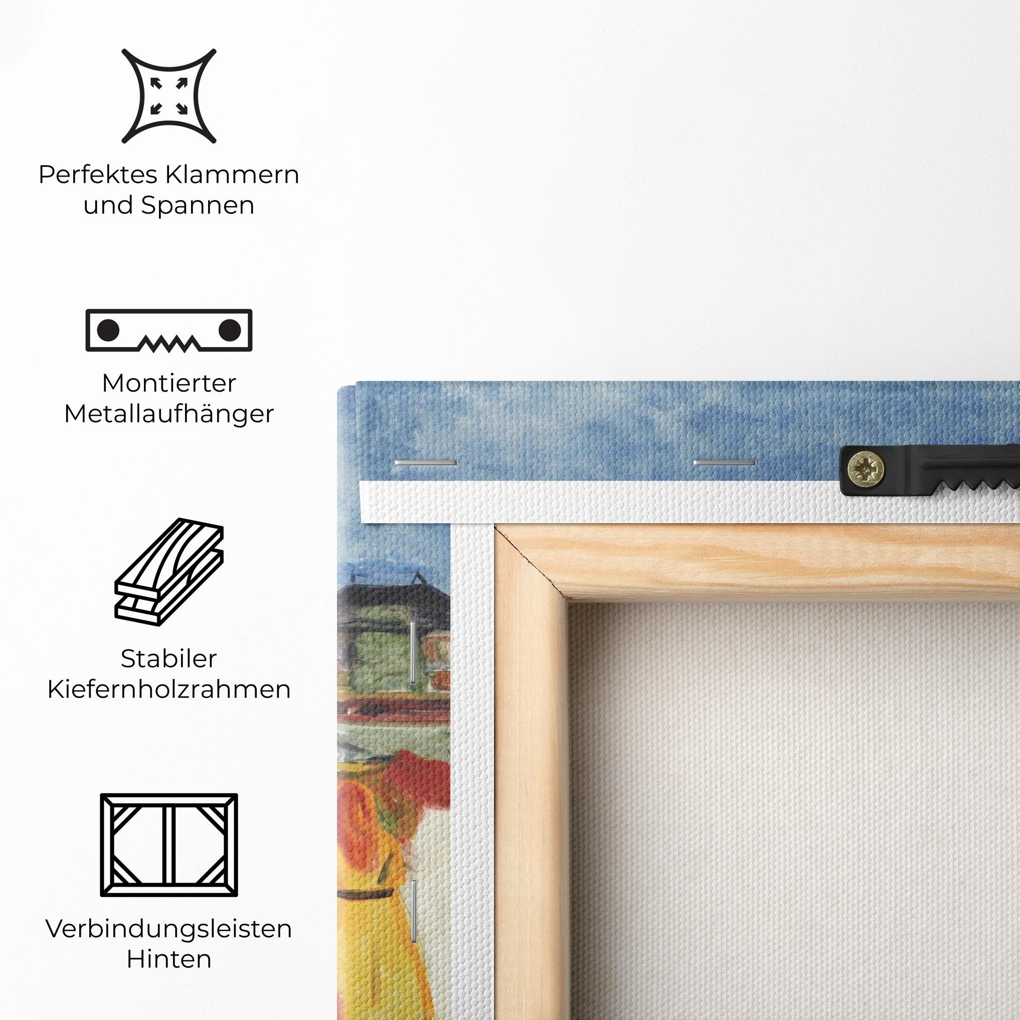 Leinwandbild Pikene Pa Broen mockup 5