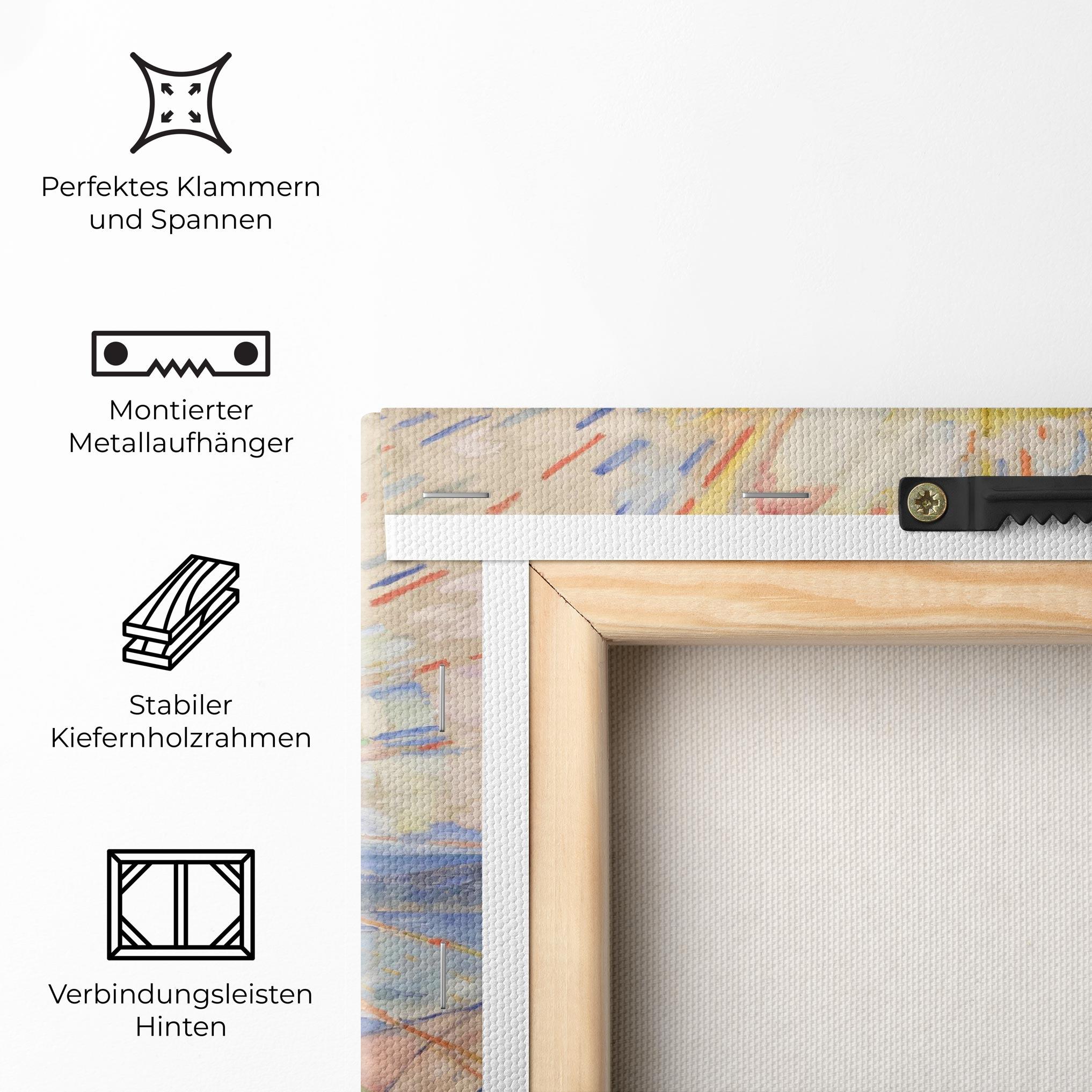 Leinwandbild The Sun mockup 5