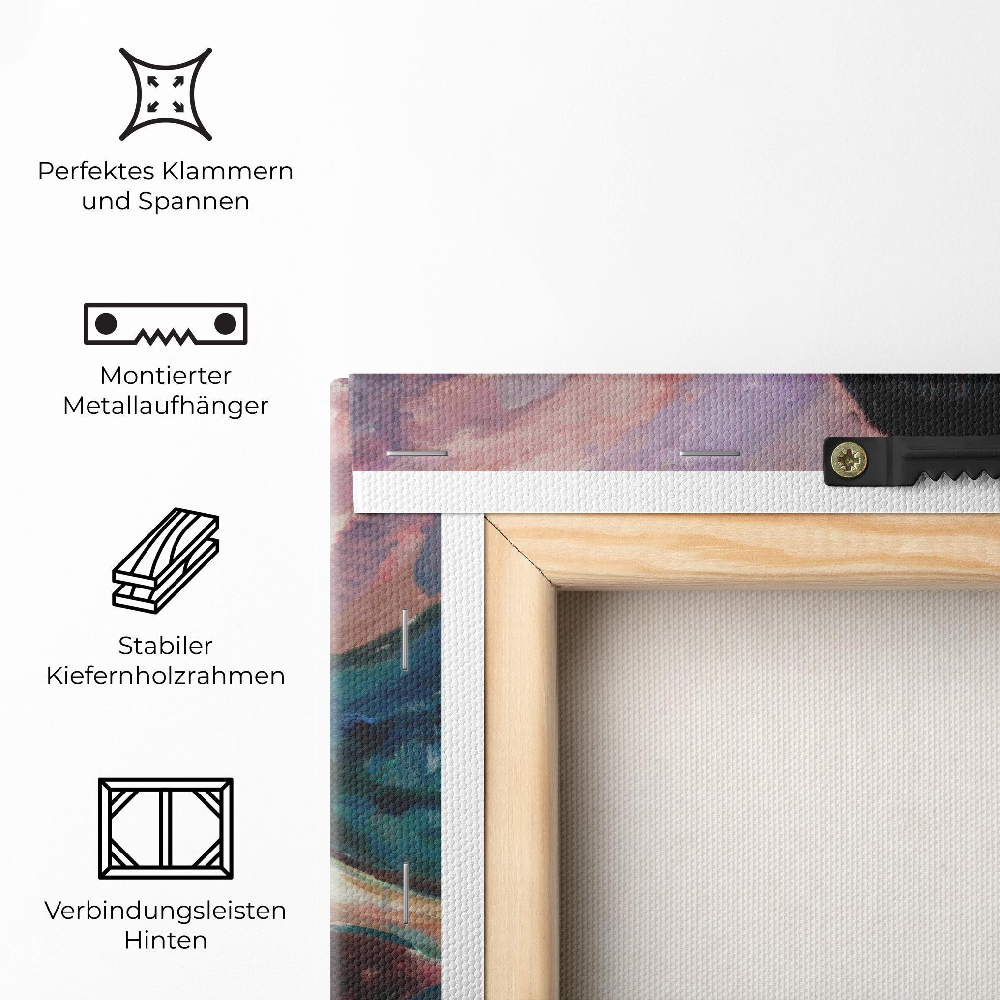 Leinwandbild Weeping Nude mockup 5