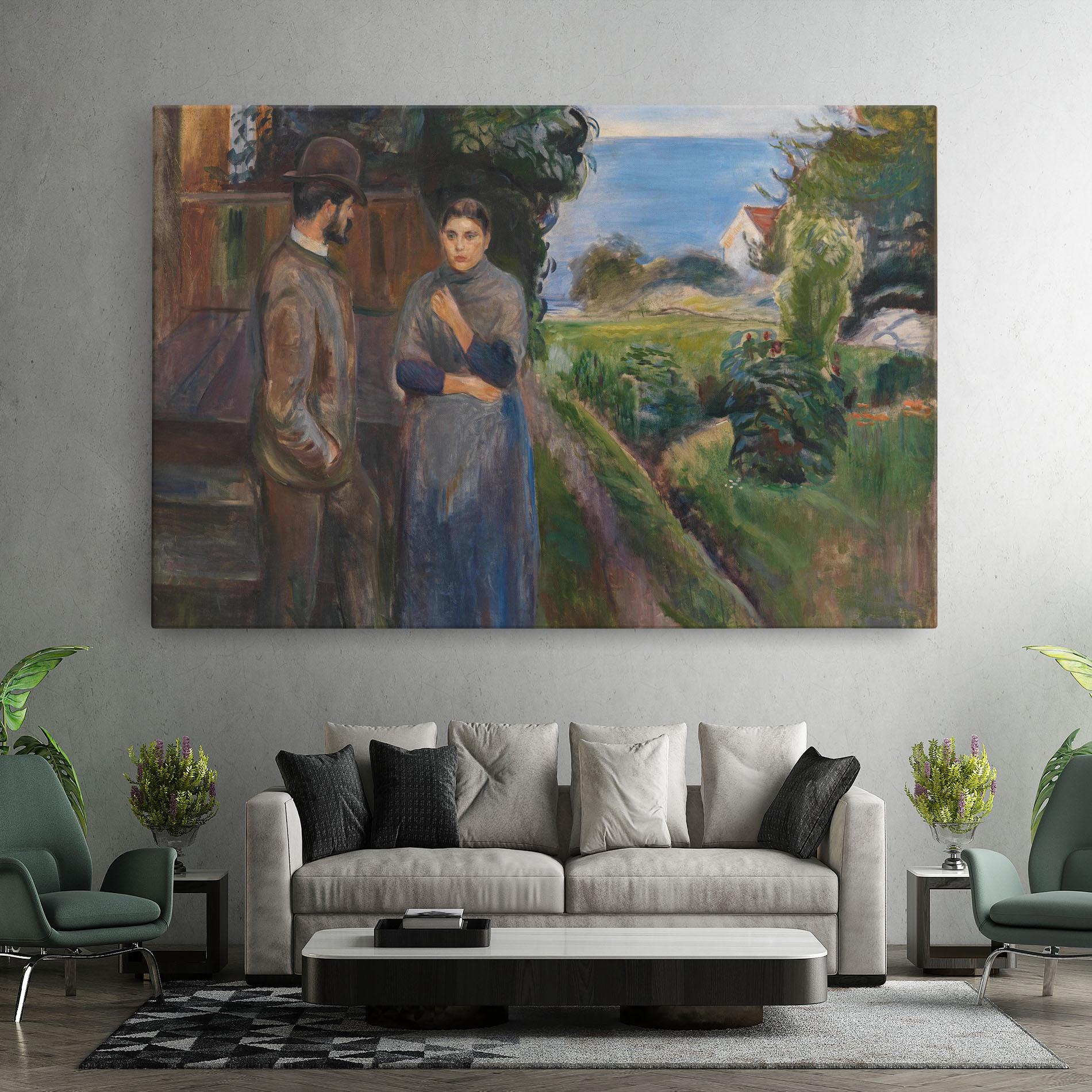 Leinwandbild Evening Passion mockup 7