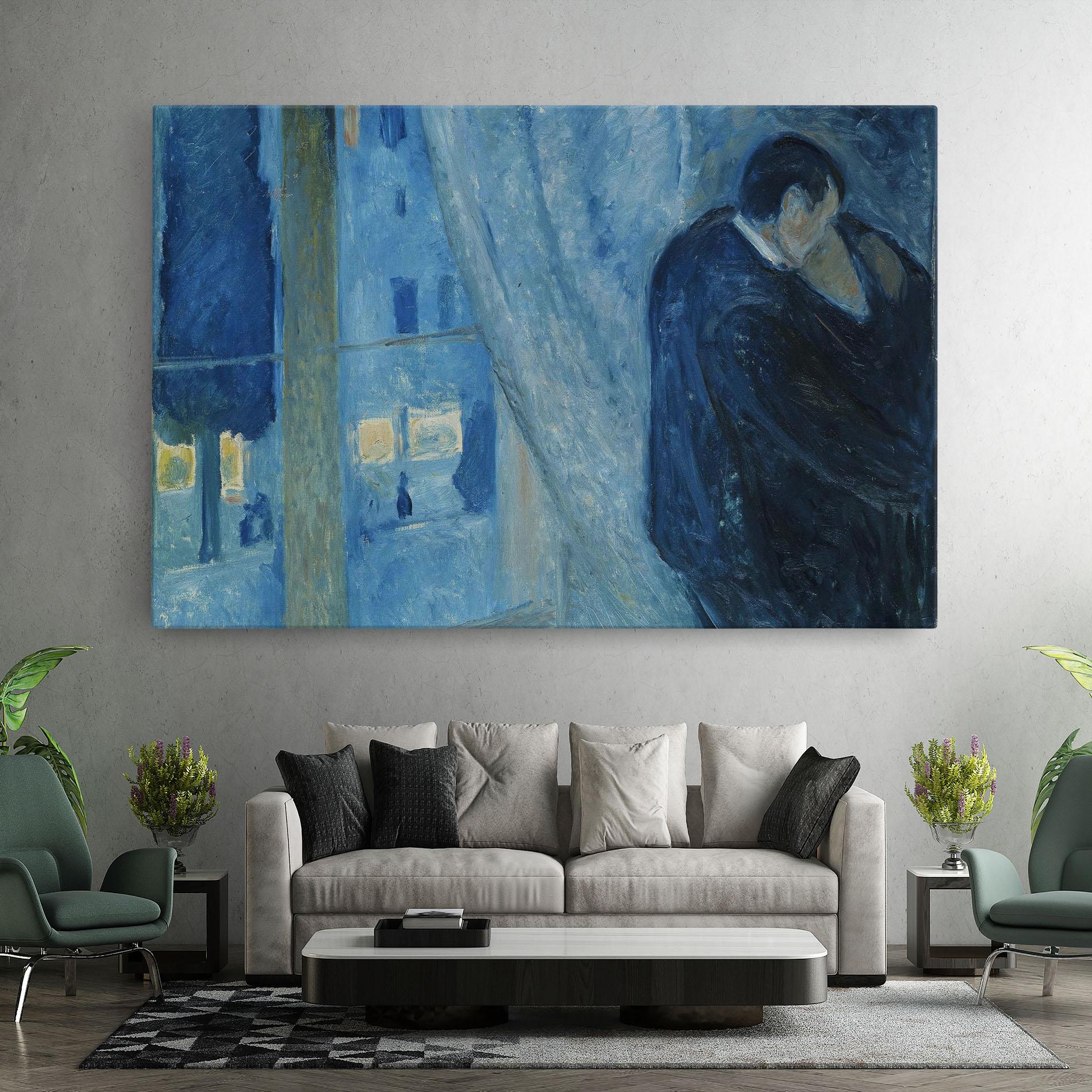 Leinwandbild Kiss By The Window mockup 7