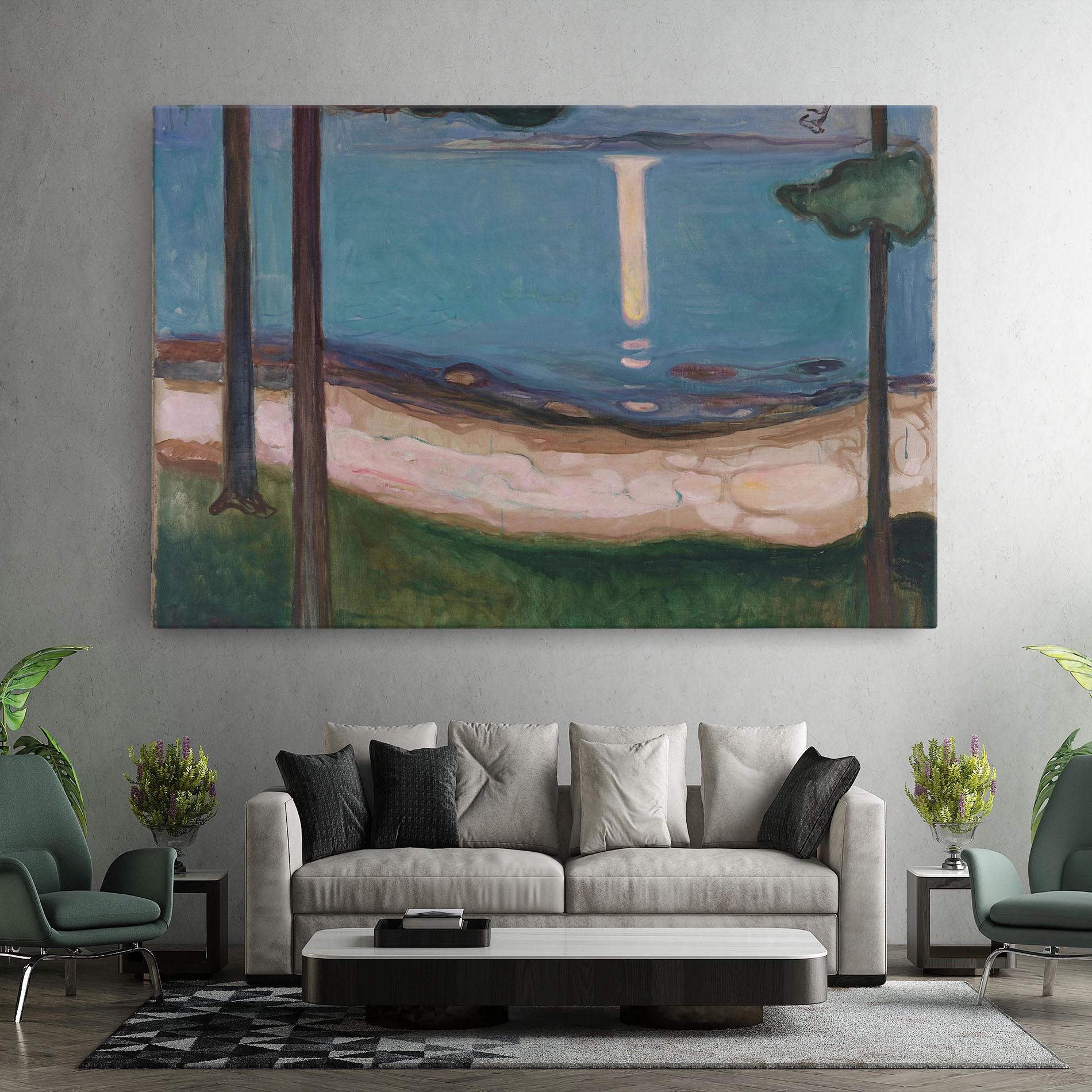 Leinwandbild Moonlight mockup 7