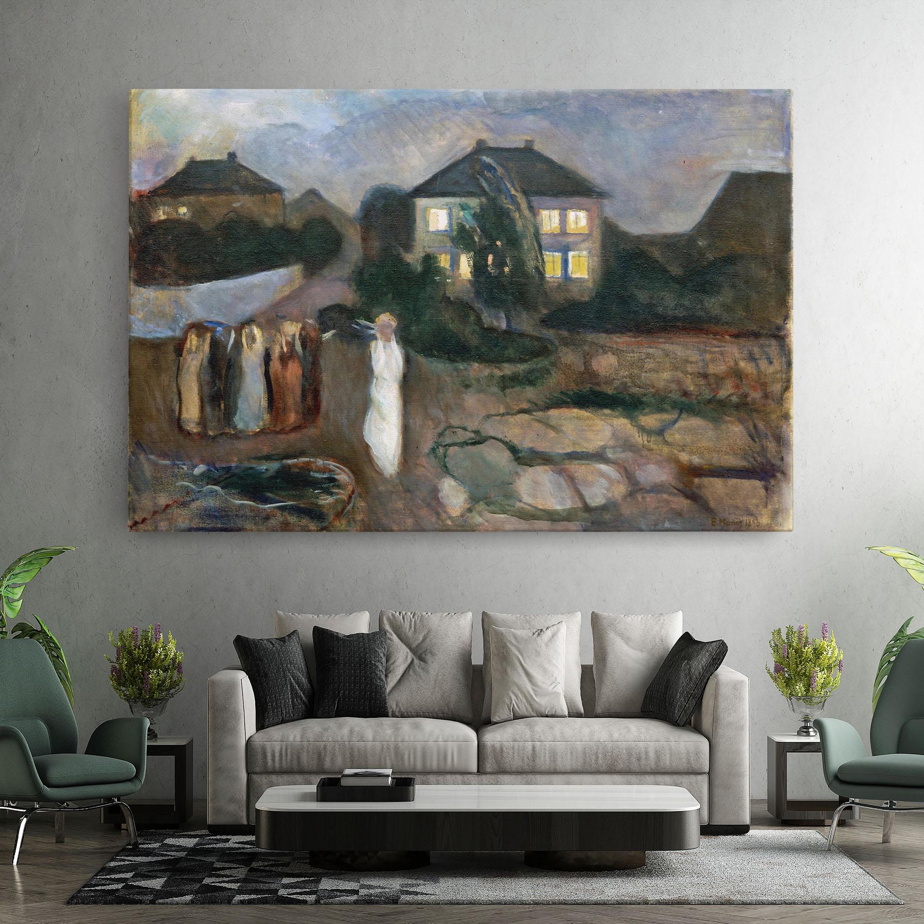 Leinwandbild The Storm mockup 7