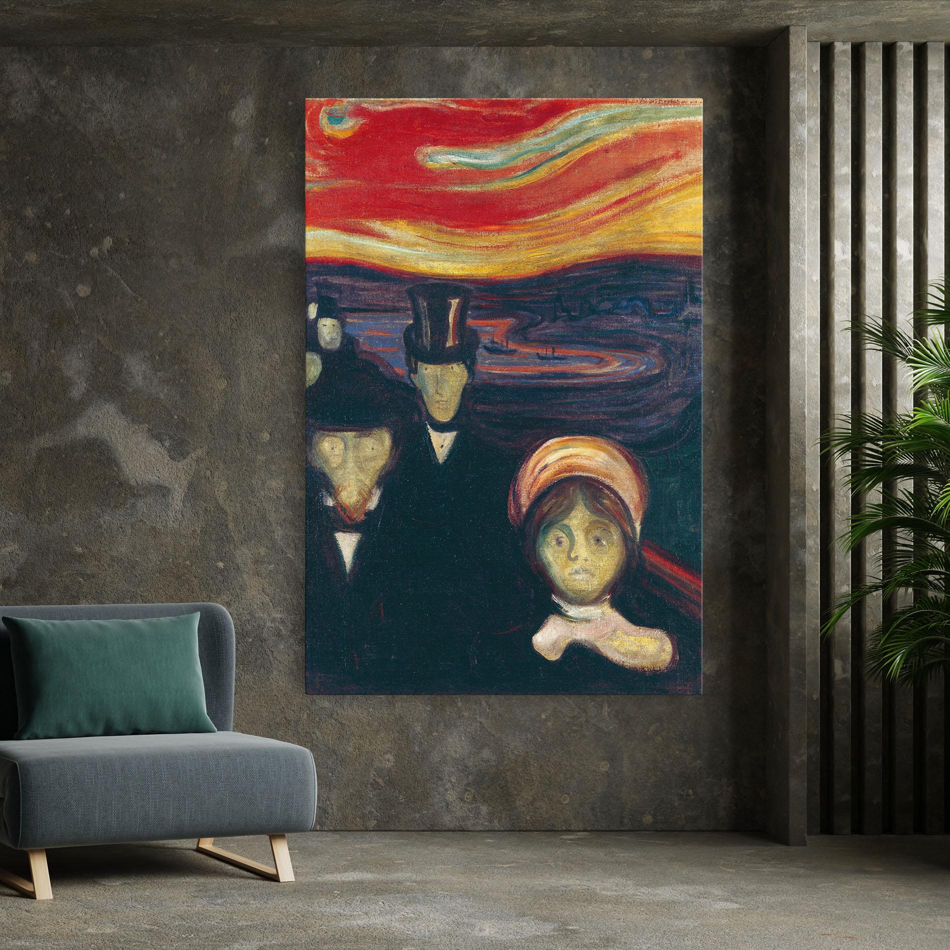 Leinwandbild Anxiety mockup 7