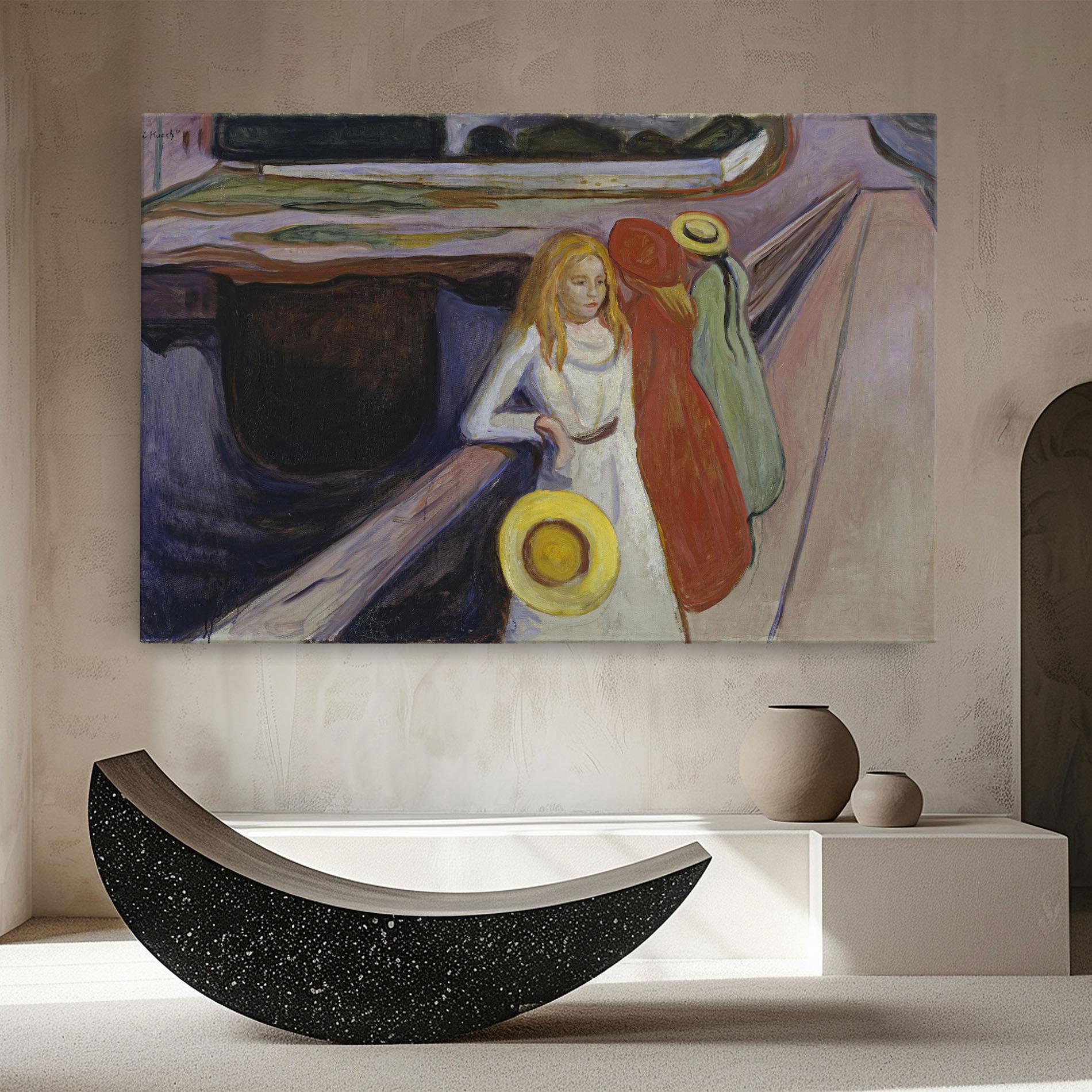 Leinwandbild Bridge Girls mockup 8